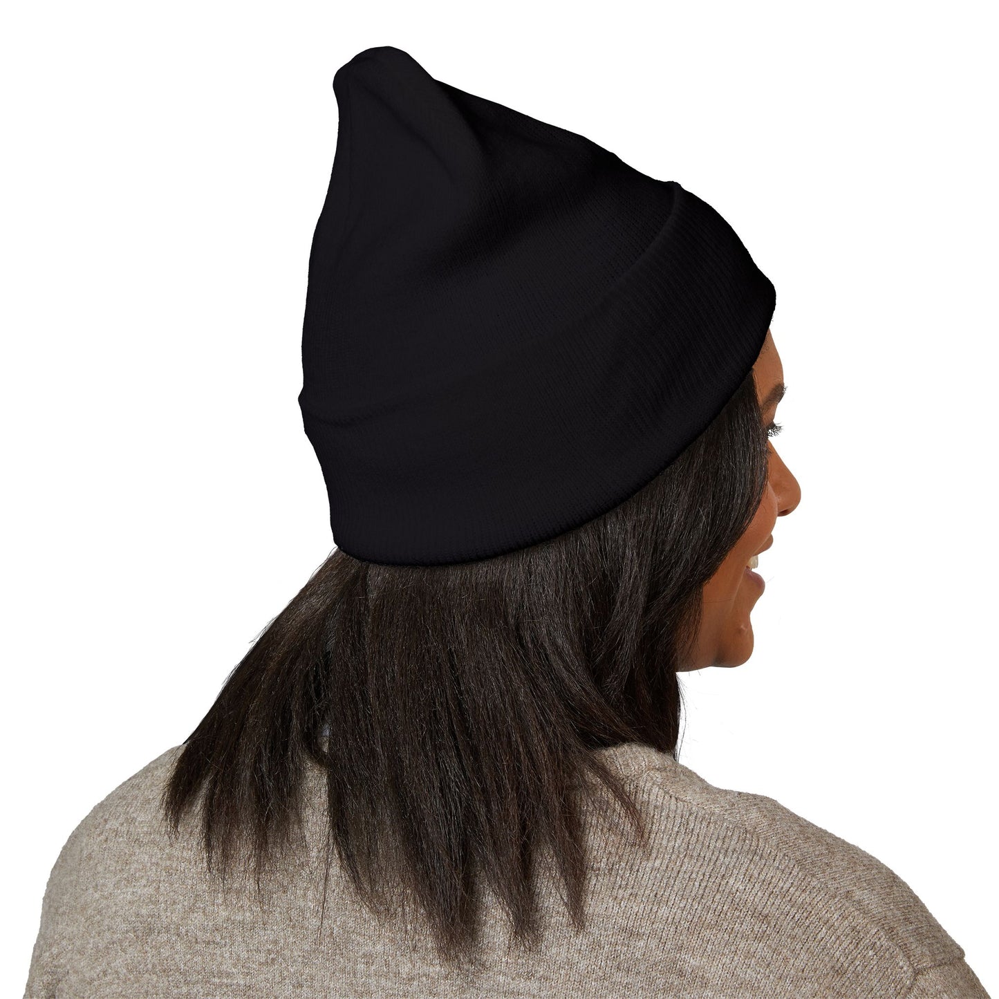 Classic Cuffed Beanie with Embroidery - Cozy Fashion Accessory, Great for Winter Wear, Holiday Gifts, Casual Outfits, Everyday Style