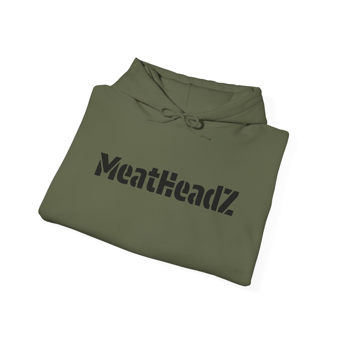 Unisex Hoodie - MeatHeadZ, Cozy Sweatshirt for Gym Lovers, Casual Wear, Gift for Fitness Enthusiasts, Streetwear Style
