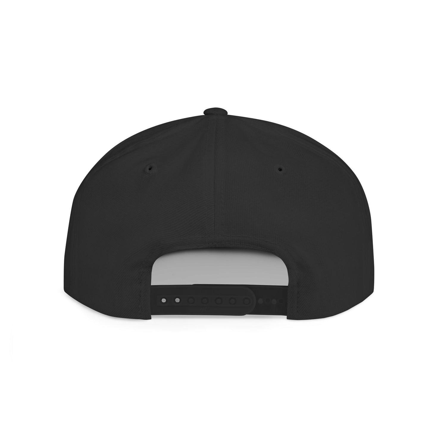 Moto Flat Bill Snapback Hat, Trendy Baseball Cap for Casual Wear, Gift for Holidays, Streetwear Essential, Unisex Adjustable Hat