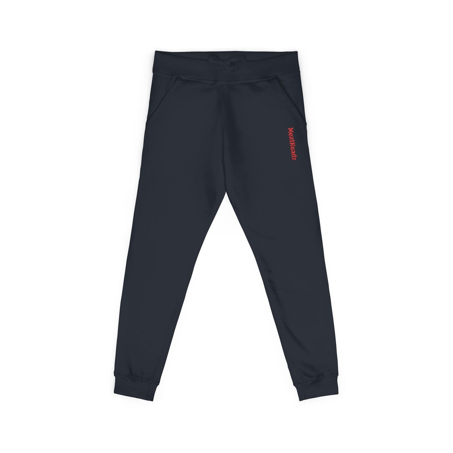 MH Cozy Embroidered Fleece Sweatpants, Stylish Loungewear, Perfect for Relaxing, Gifts for Him and Her, Athleisure Wear, Casual Comfort
