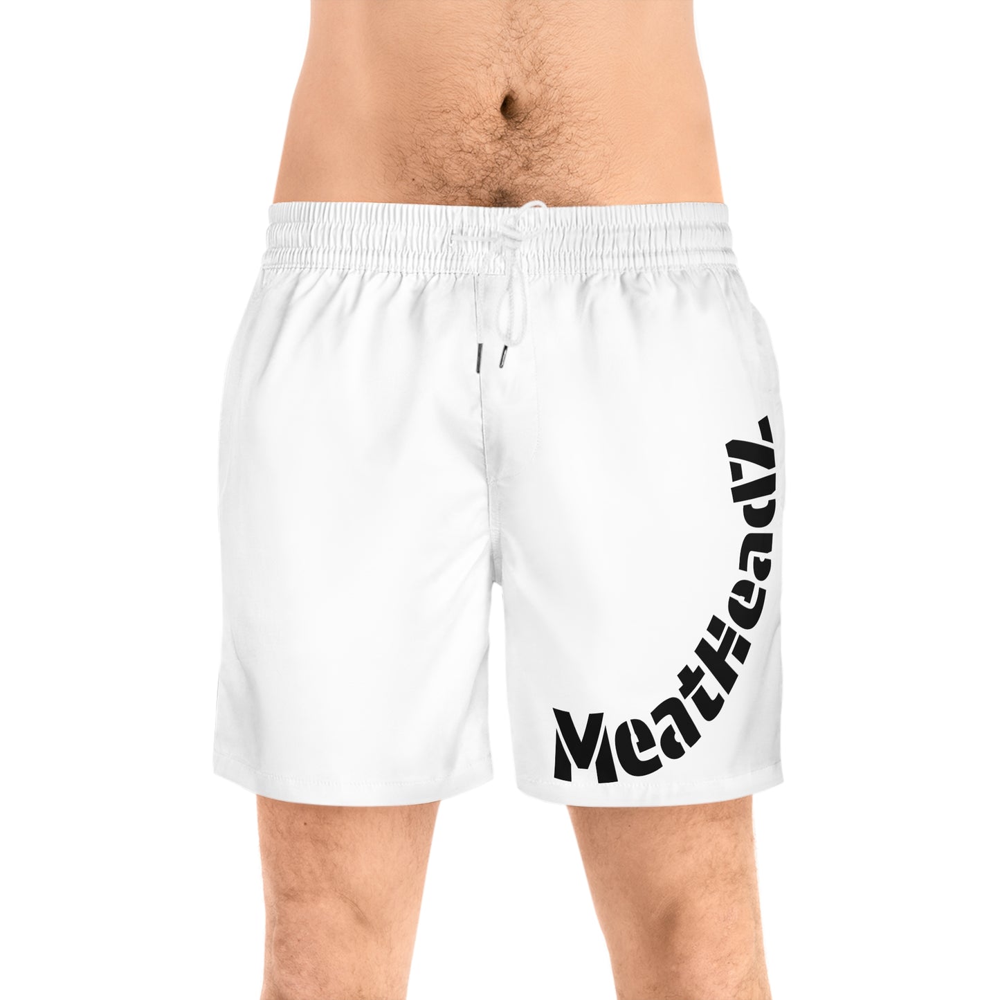 Men's Swim Shorts - Summer Vibes, Beachwear for Men, Great for Pool Parties, Surfing, and Summer Vacations