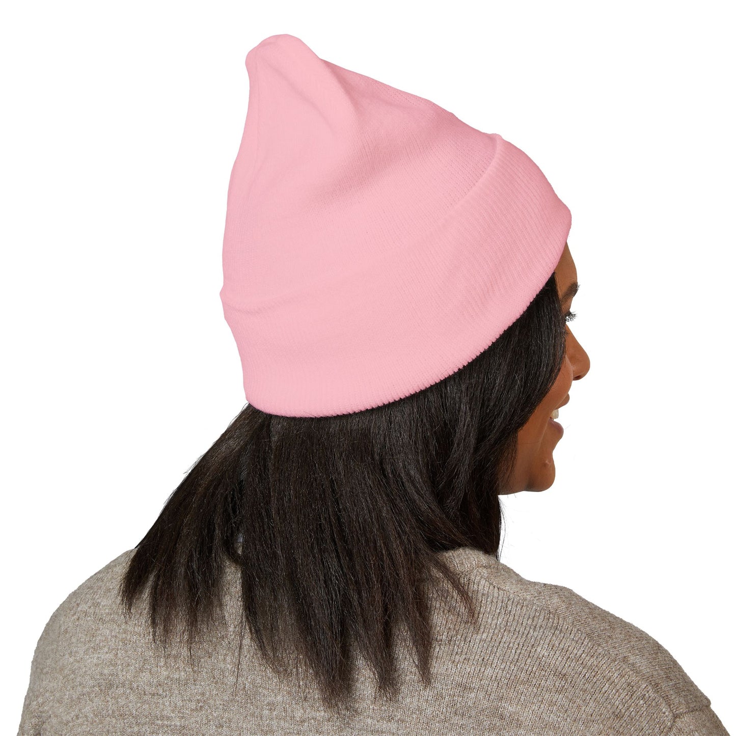 Classic Cuffed Beanie with Embroidery - Cozy Fashion Accessory, Great for Winter Wear, Holiday Gifts, Casual Outfits, Everyday Style