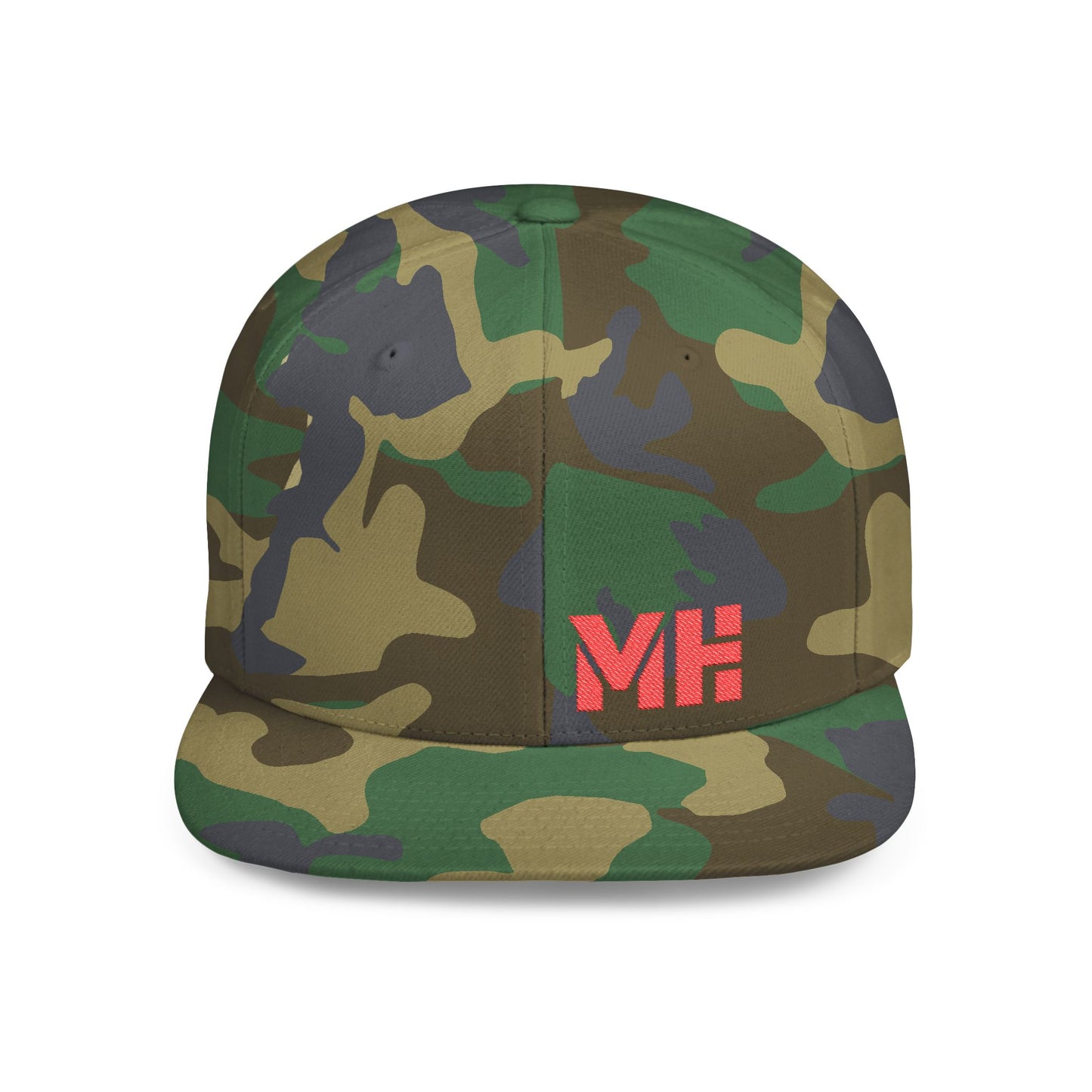 Moto Flat Bill Snapback Hat, Trendy Baseball Cap for Casual Wear, Gift for Holidays, Streetwear Essential, Unisex Adjustable Hat
