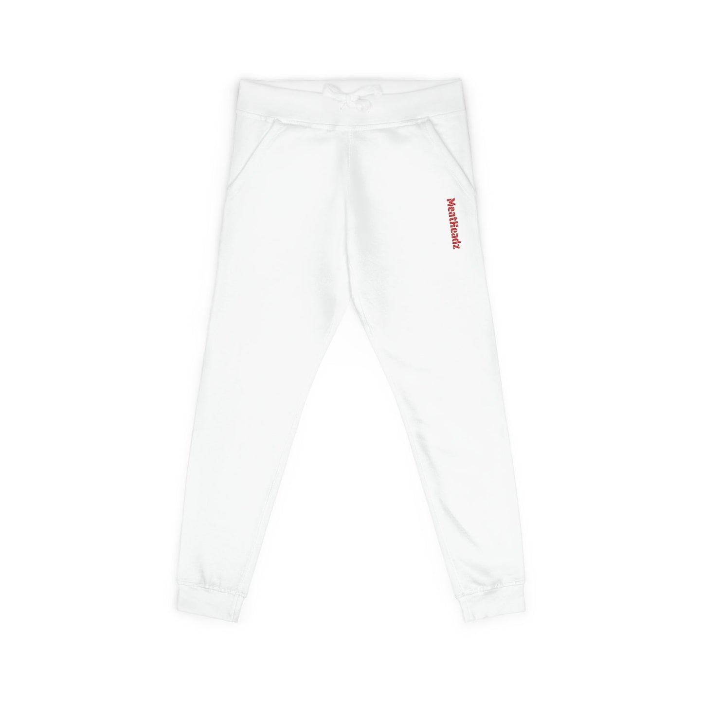 MH Cozy Embroidered Fleece Sweatpants, Stylish Loungewear, Perfect for Relaxing, Gifts for Him and Her, Athleisure Wear, Casual Comfort