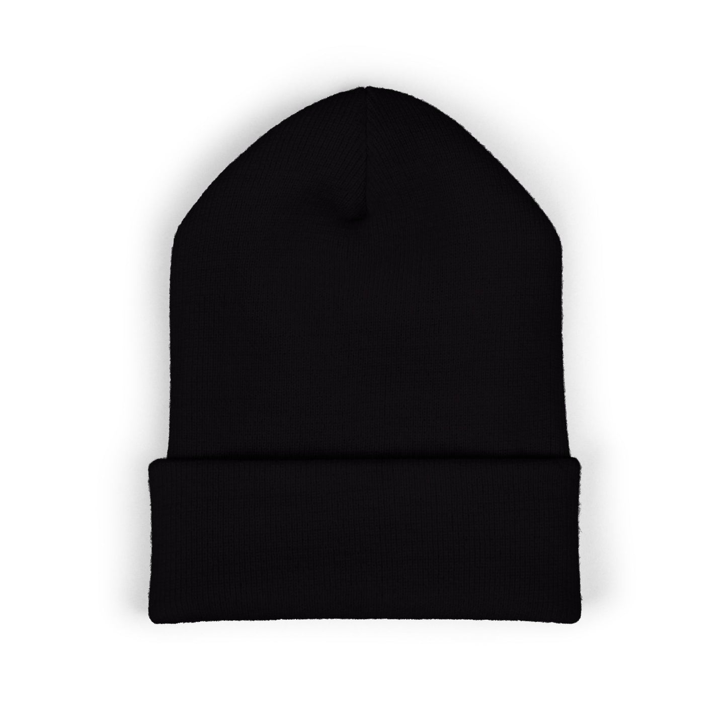 Classic Cuffed Beanie with Embroidery - Cozy Fashion Accessory, Great for Winter Wear, Holiday Gifts, Casual Outfits, Everyday Style