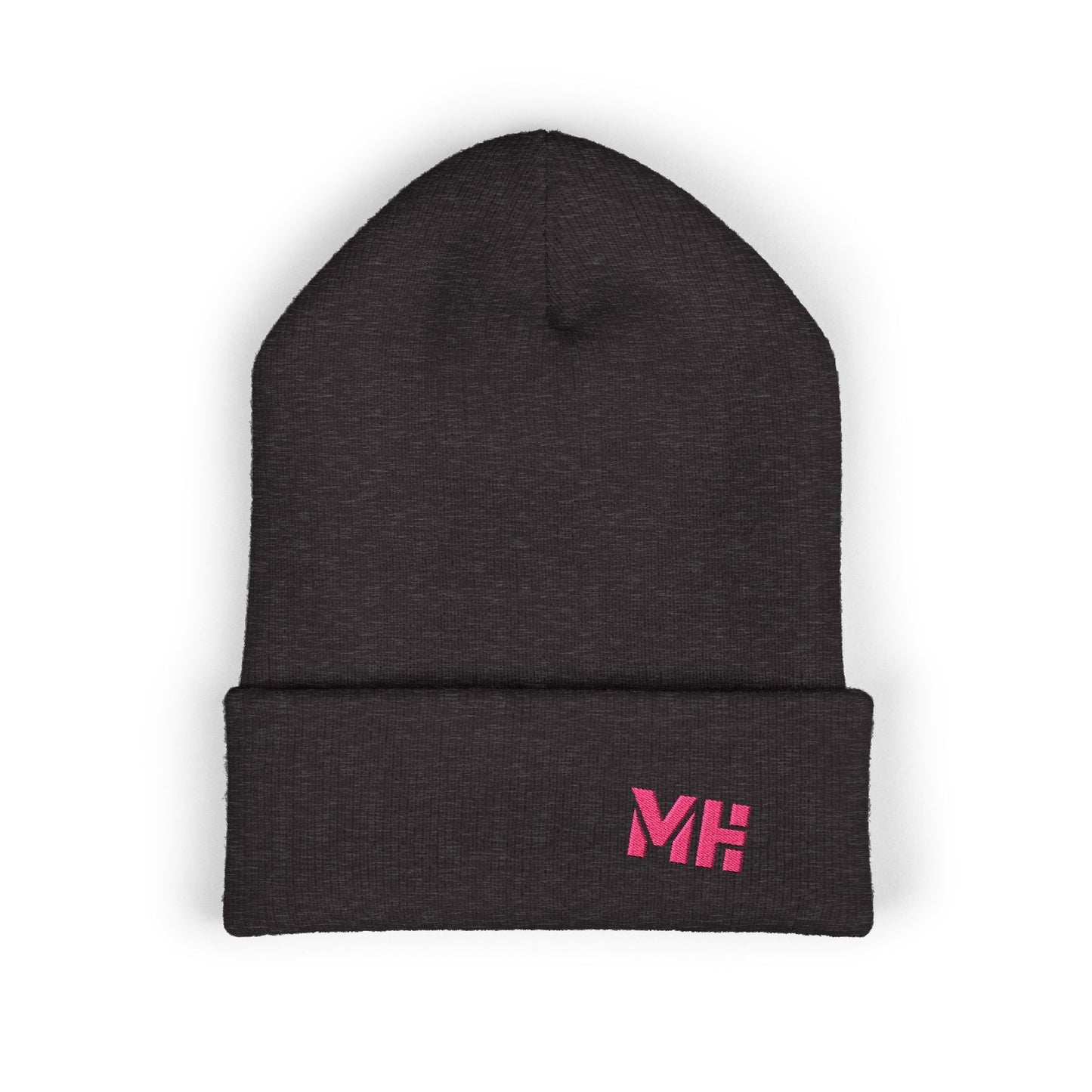 Classic Cuffed Beanie with Embroidery - Cozy Fashion Accessory, Great for Winter Wear, Holiday Gifts, Casual Outfits, Everyday Style