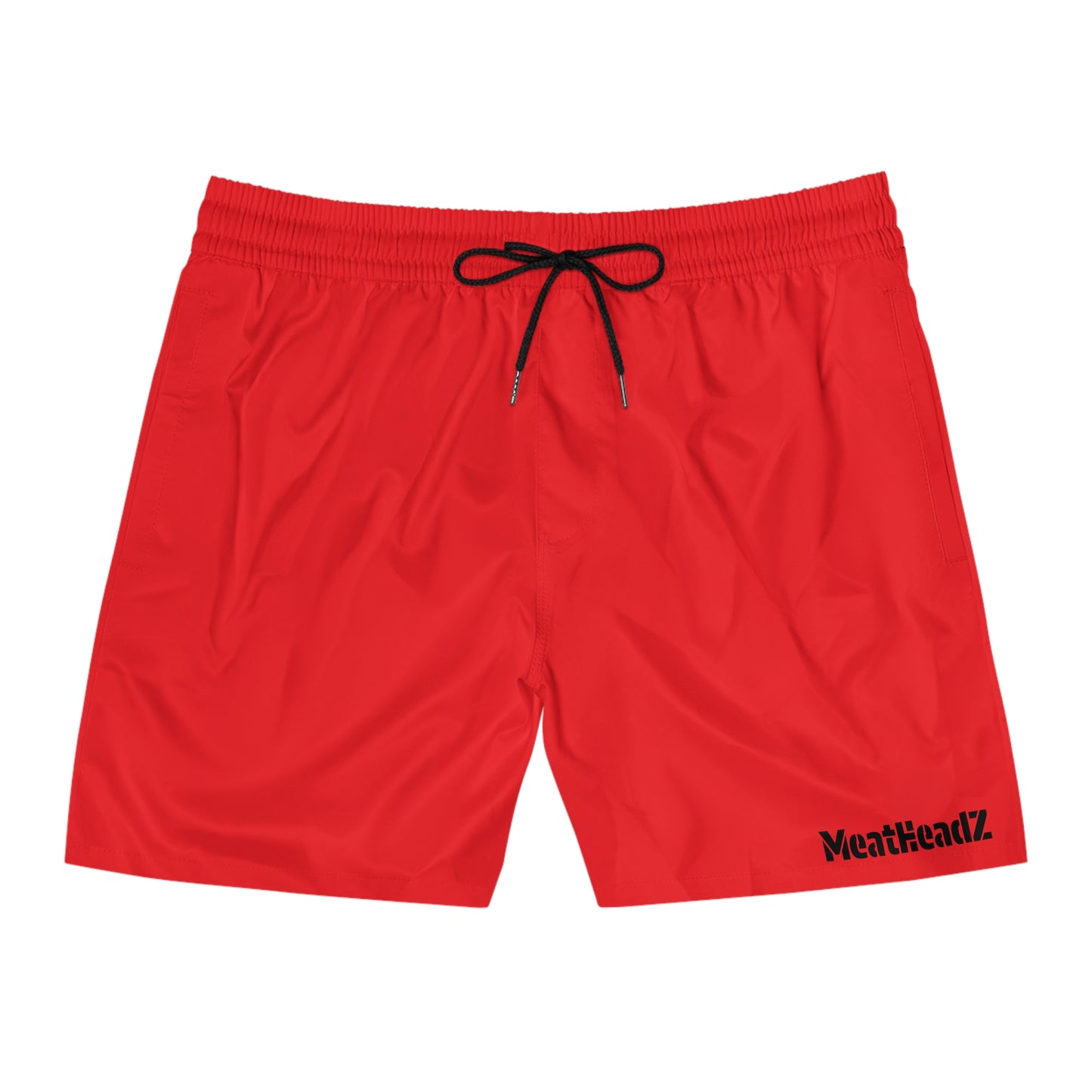 Men's Mid-Length Swim Shorts, Stylish Beachwear, Summer Essentials, Vacation Ready, Swimwear for Pool Parties, Comfortable Quick-Dry Shorts