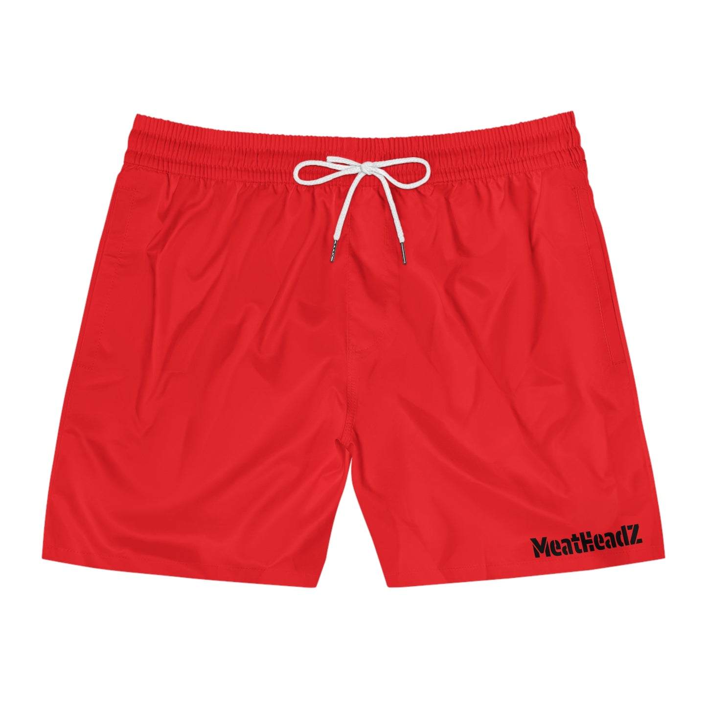 Men's Mid-Length Swim Shorts, Stylish Beachwear, Summer Essentials, Vacation Ready, Swimwear for Pool Parties, Comfortable Quick-Dry Shorts
