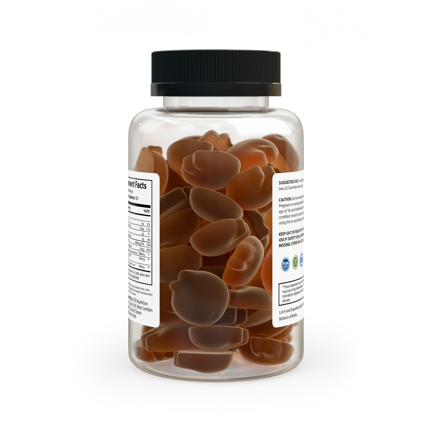 MH'Z Apple Cider Vinegar Gummies (60 Gummies)