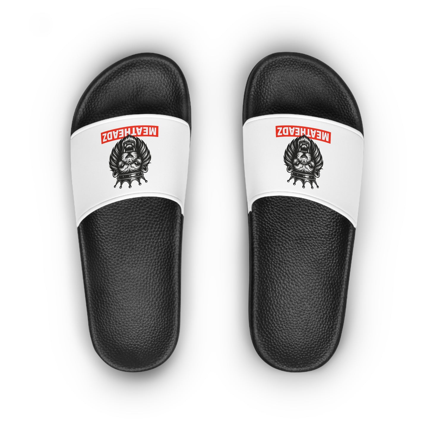 MH Women's Slide Sandals with Bold Lion Design, Comfortable Beachwear, Casual Slides, Summer Footwear, Outdoor Sandals, Trendy Slippers