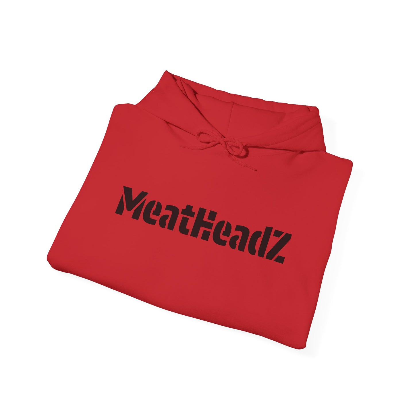 Unisex Hoodie - MeatHeadZ, Cozy Sweatshirt for Gym Lovers, Casual Wear, Gift for Fitness Enthusiasts, Streetwear Style