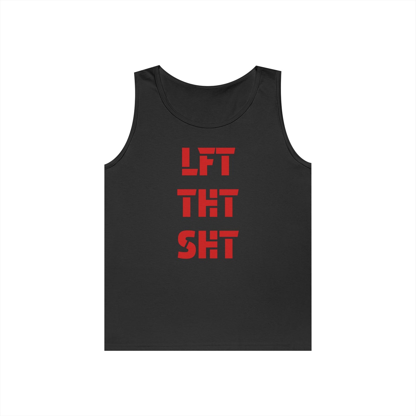 "LTS" Motivational Fitness Tank Top - Lift That Sh#@, Gym Wear, Workout Tank, Weightlifting Apparel, Summer Fitness Gear, Meathead Style