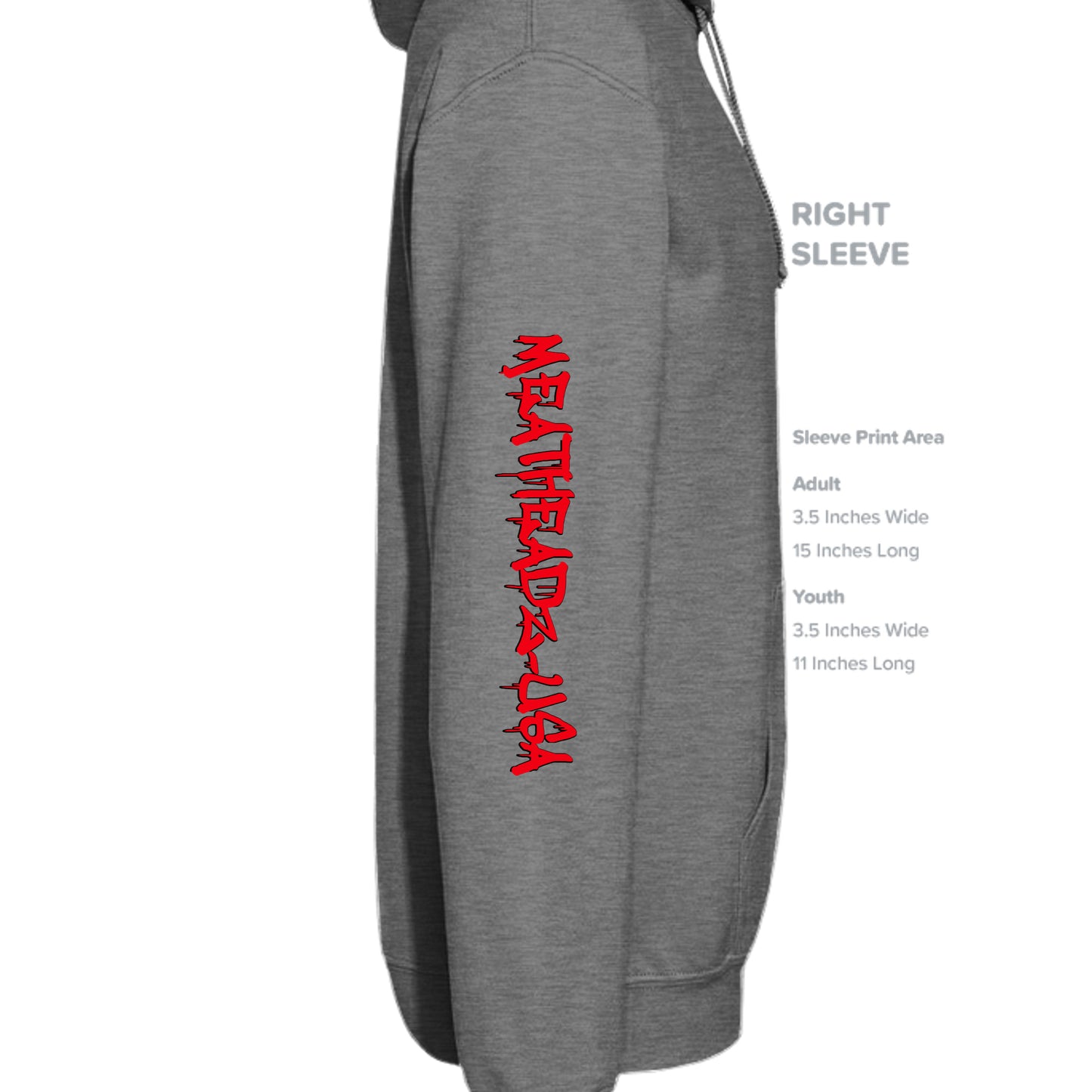 GRAPHITE HEATHER - G185 - SLEEVE_RIGHT
