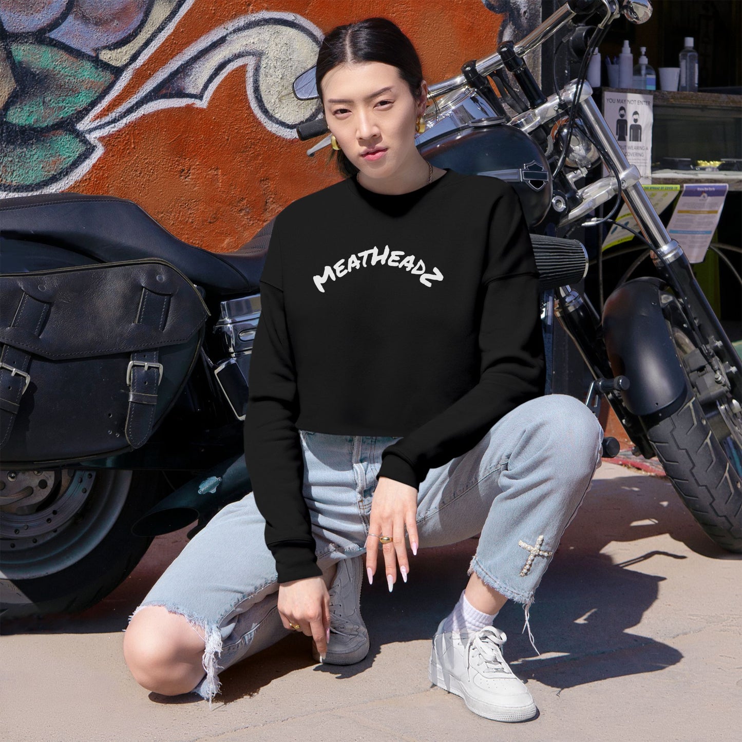 MH Cropped Sweatshirt