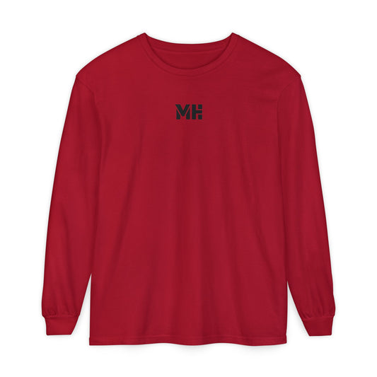 "Performance Driven" Long Sleeve T-Shirt for Active Lifestyle, Casual Wear, Gift for Athletes