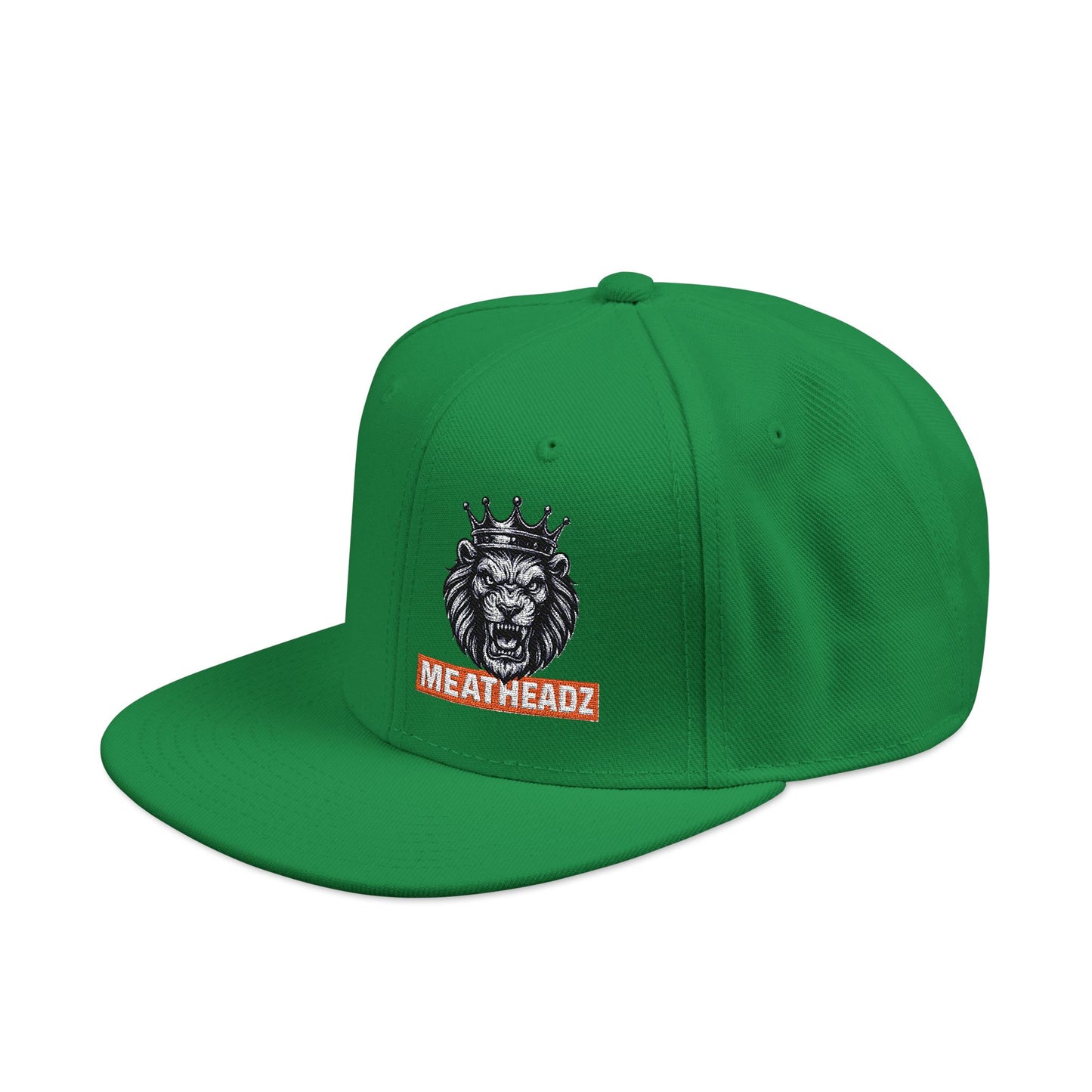 Stylish MH Lion Embroidered Snapback Hat, Adjustable Cap, Cool Headwear, Gift for Him, Streetwear Accessory, Casual Fashion
