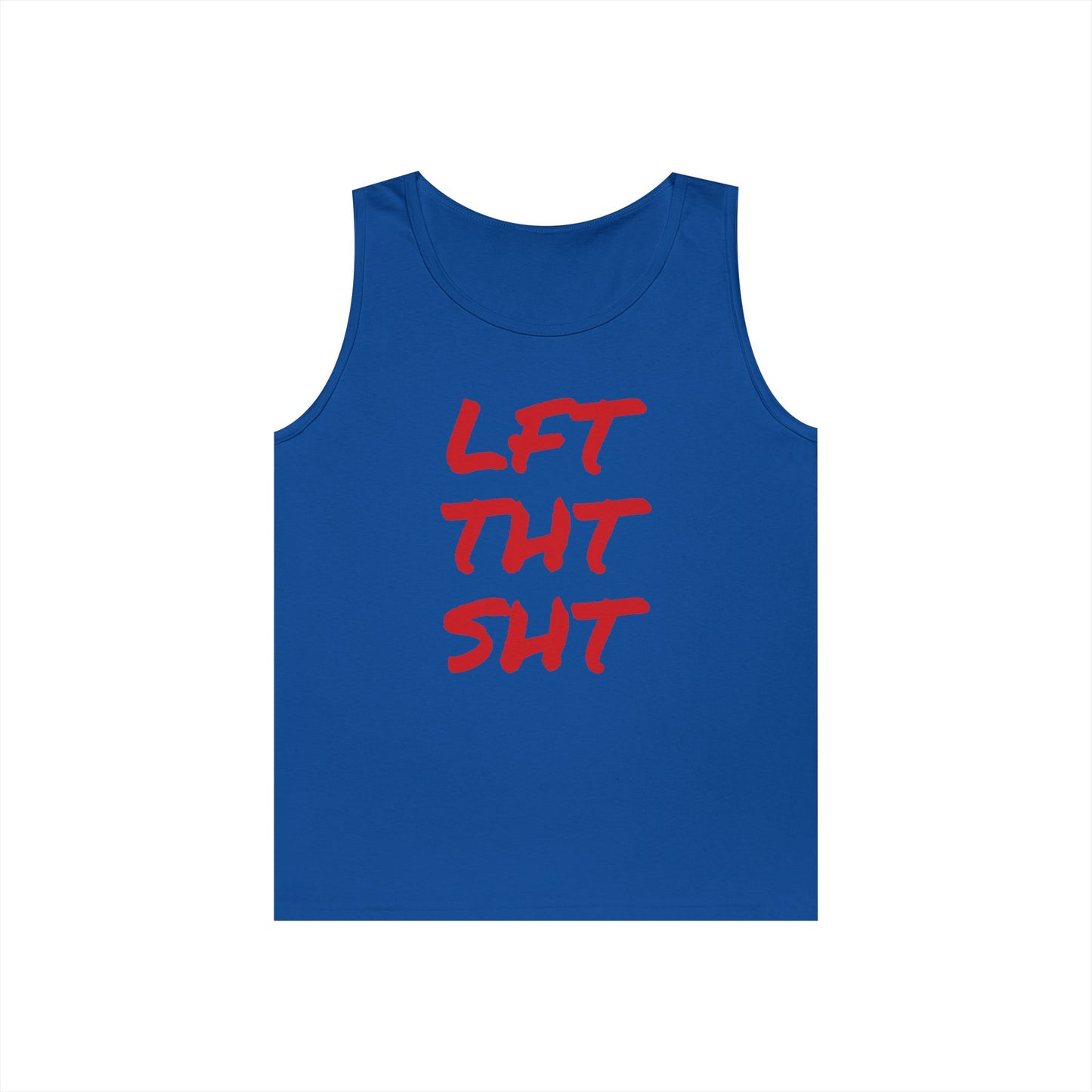 Motivational Fitness Tank Top - Lift That Shit, Gym Wear, Workout Tank, Weightlifting Apparel, Summer Fitness Gear, Meathead Style