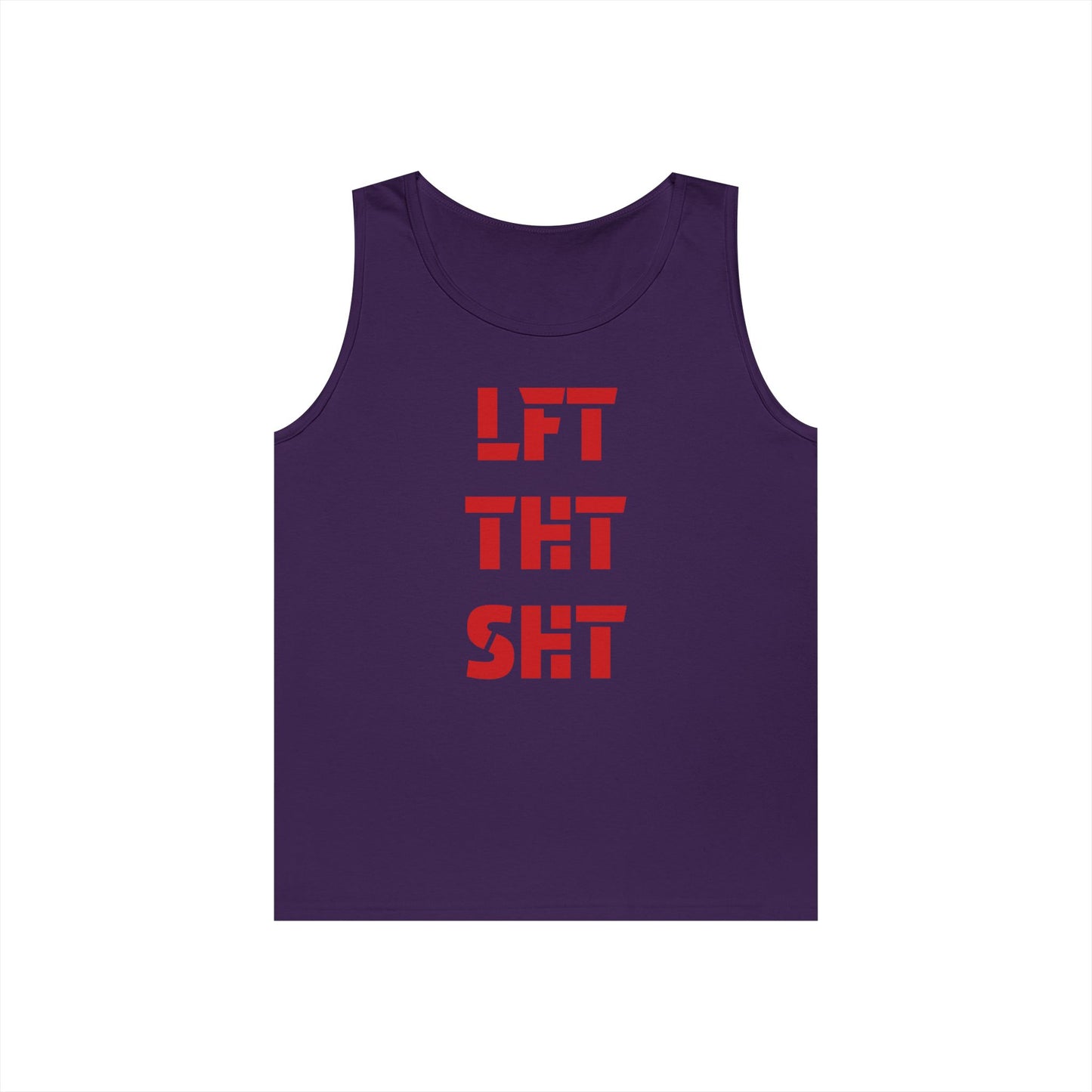 "LTS" Motivational Fitness Tank Top - Lift That Sh#@, Gym Wear, Workout Tank, Weightlifting Apparel, Summer Fitness Gear, Meathead Style
