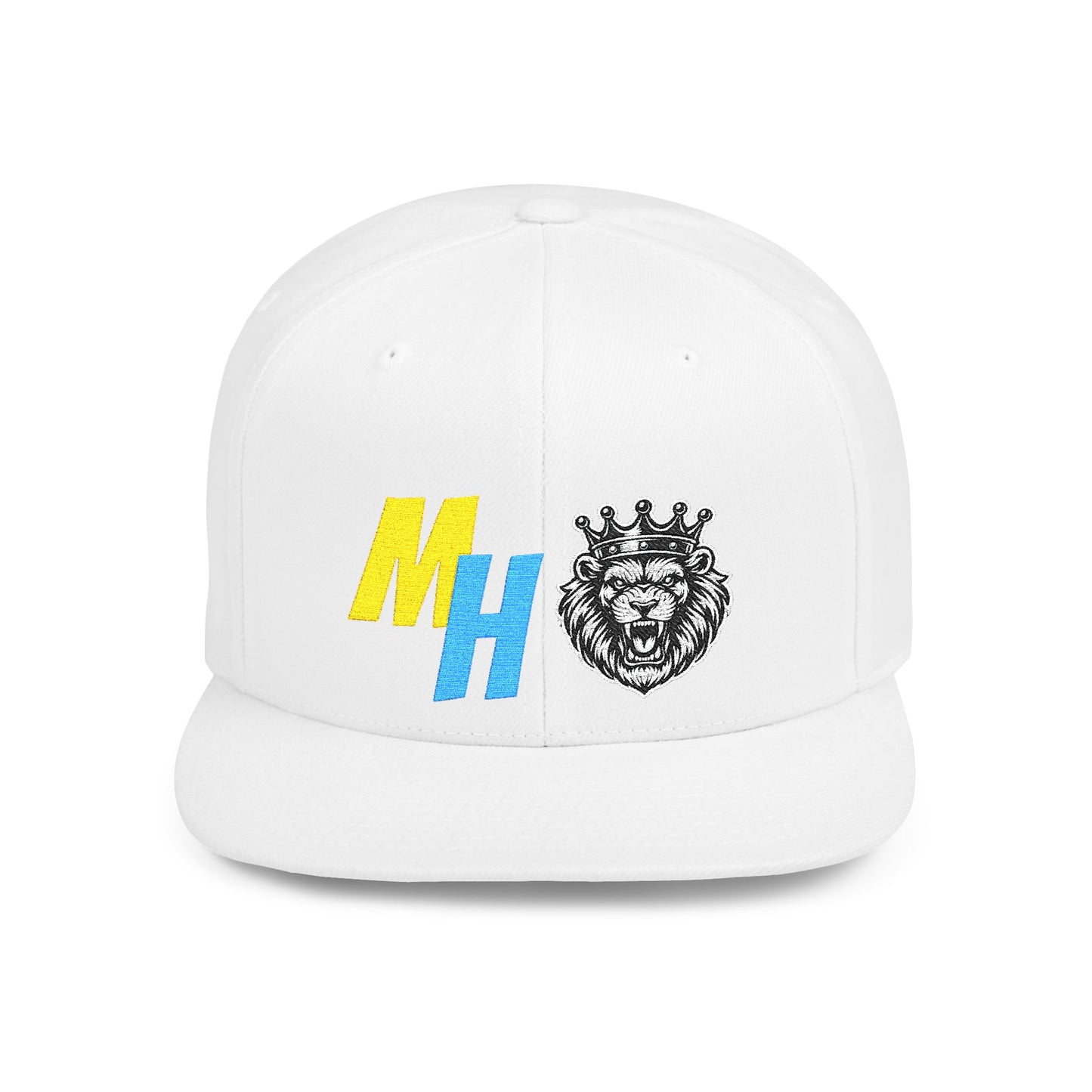 Moto Flat Bill Snapback Hat, Baseball Cap for Casual Wear, Gift for Holidays, Streetwear Essential, Unisex Adjustable Hat