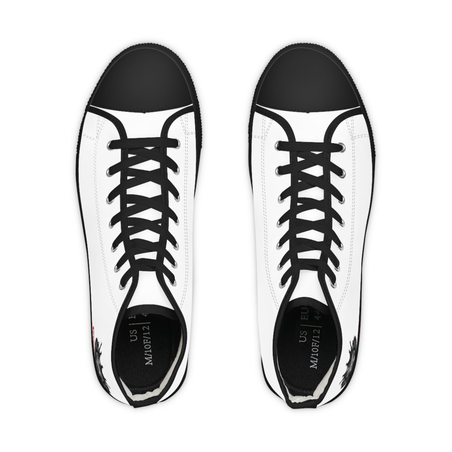MH High-Top Sneakers for Men, Casual Footwear, Streetwear Shoes, Comfortable Sneakers, Gift for Him, Trendy Athletic Shoes