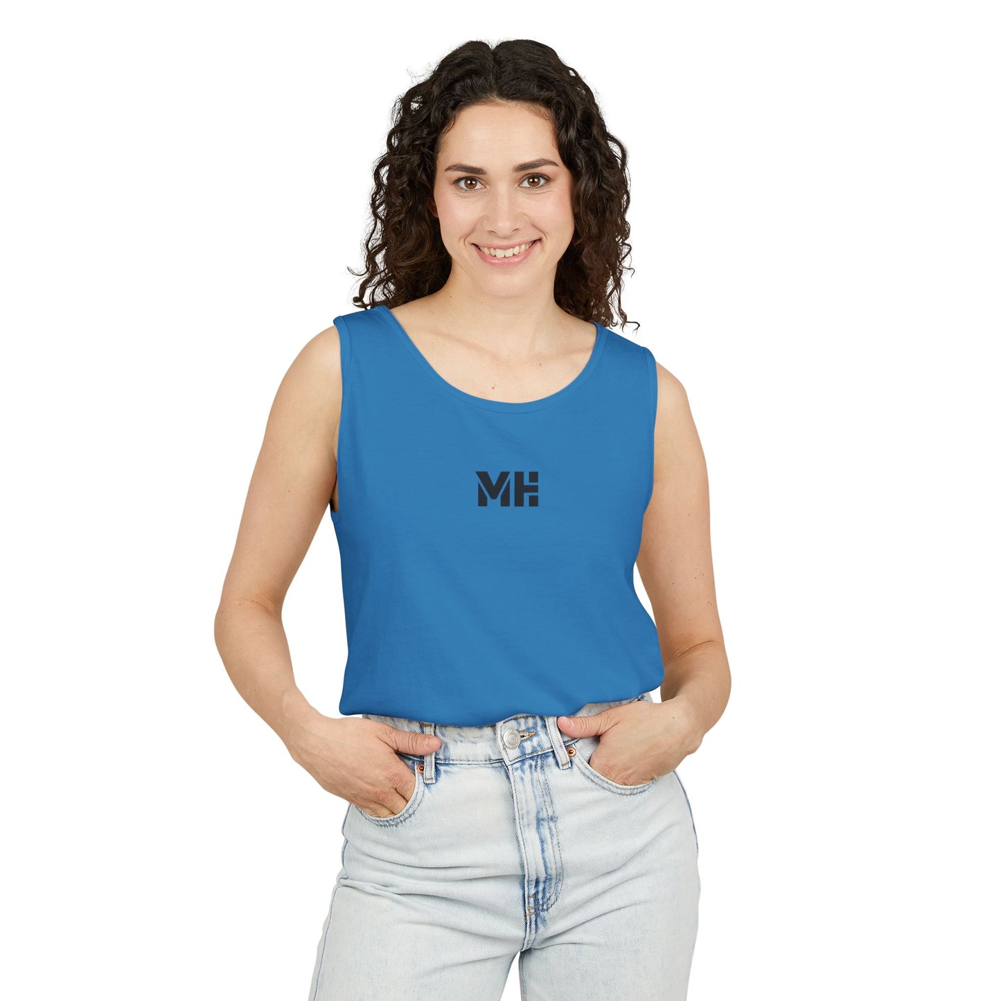 "Warrior Built" Women's Tank Top, Motivational Activewear, Gym Shirt, Workout Clothing, Fitness Gift, Casual Summer Top