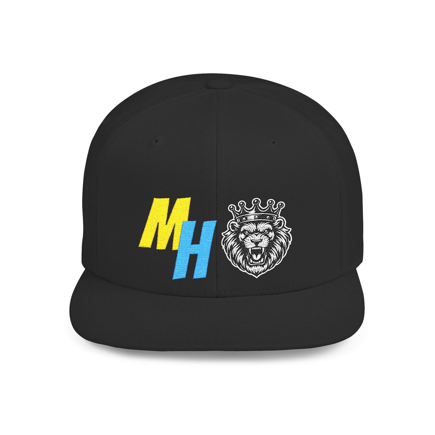 Moto Flat Bill Snapback Hat, Baseball Cap for Casual Wear, Gift for Holidays, Streetwear Essential, Unisex Adjustable Hat