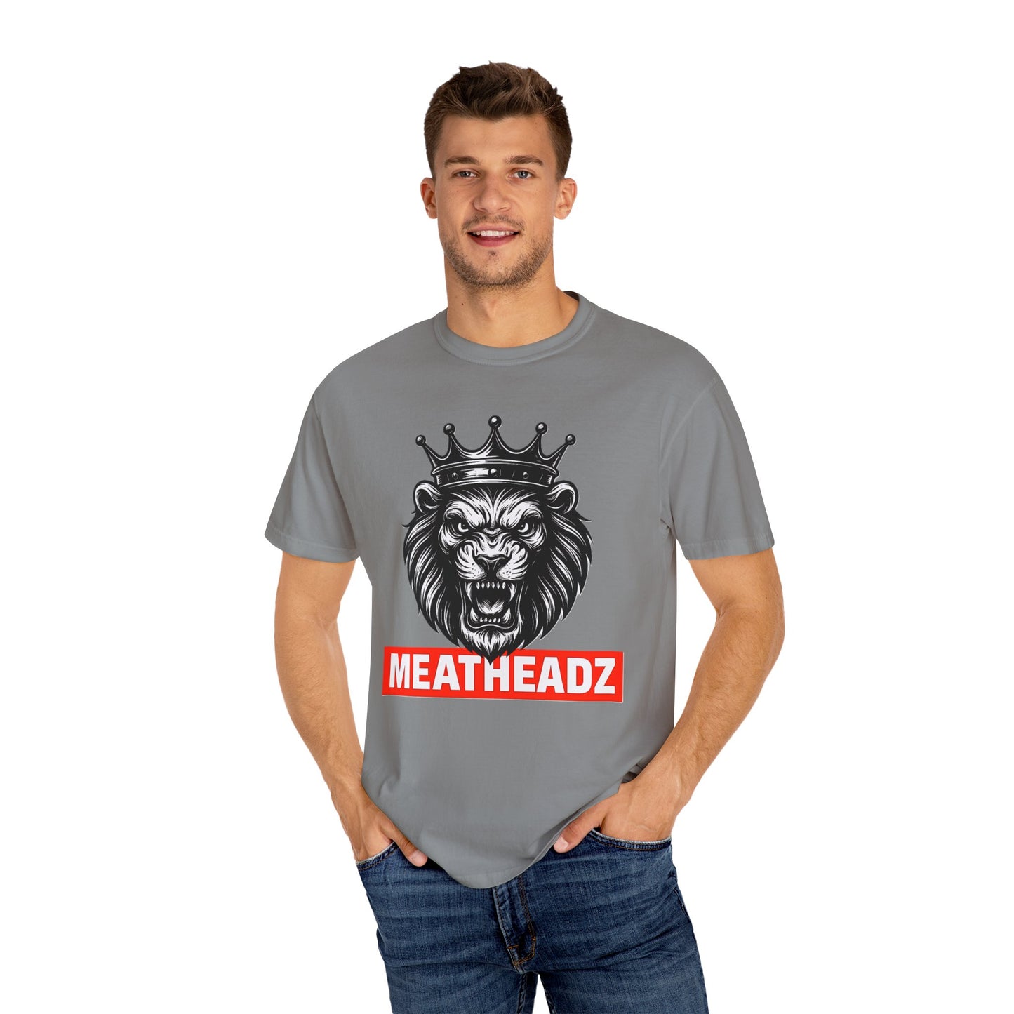 Meatheadz T-Shirt | Bold Lion Graphic Tee | Perfect for Gym Lovers & Casualwear | Unique Gift Idea, Fitness Apparel, [...]