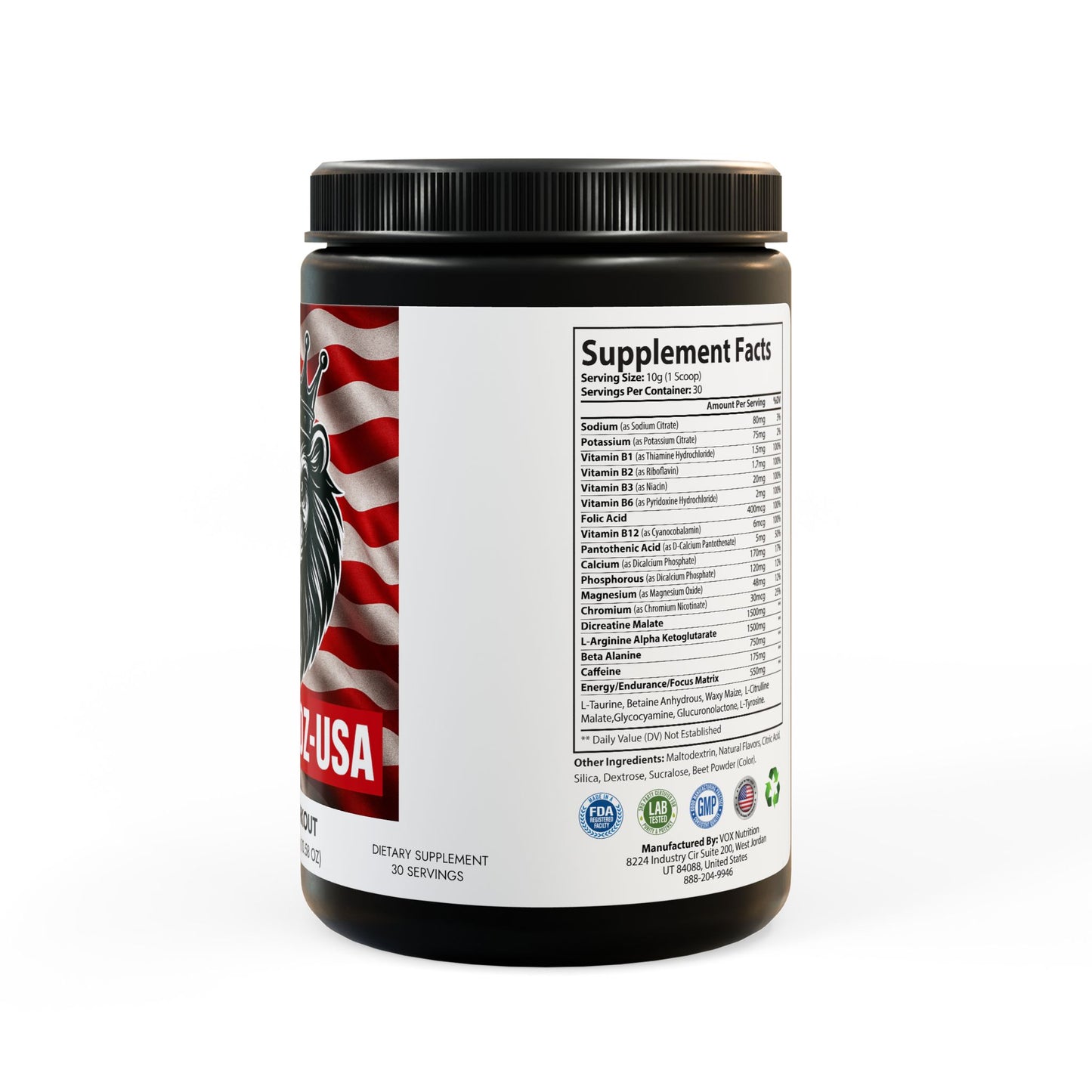 MeatheadZ Pre-Workout Supplement, Watermelon (300g, 10.58oz)