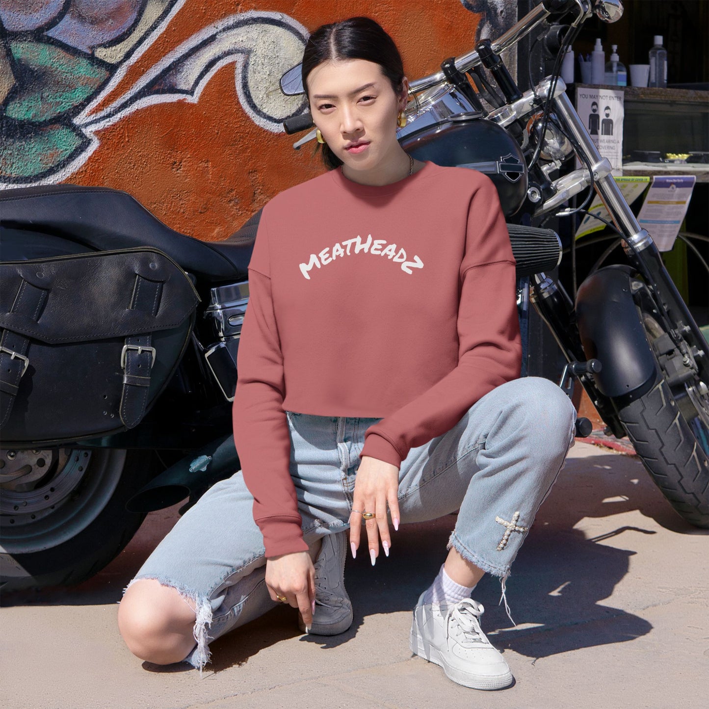 MH Cropped Sweatshirt