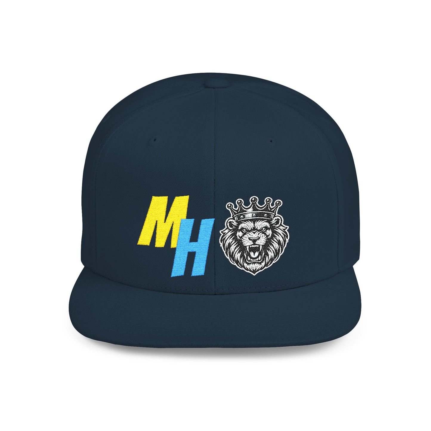 Moto Flat Bill Snapback Hat, Baseball Cap for Casual Wear, Gift for Holidays, Streetwear Essential, Unisex Adjustable Hat