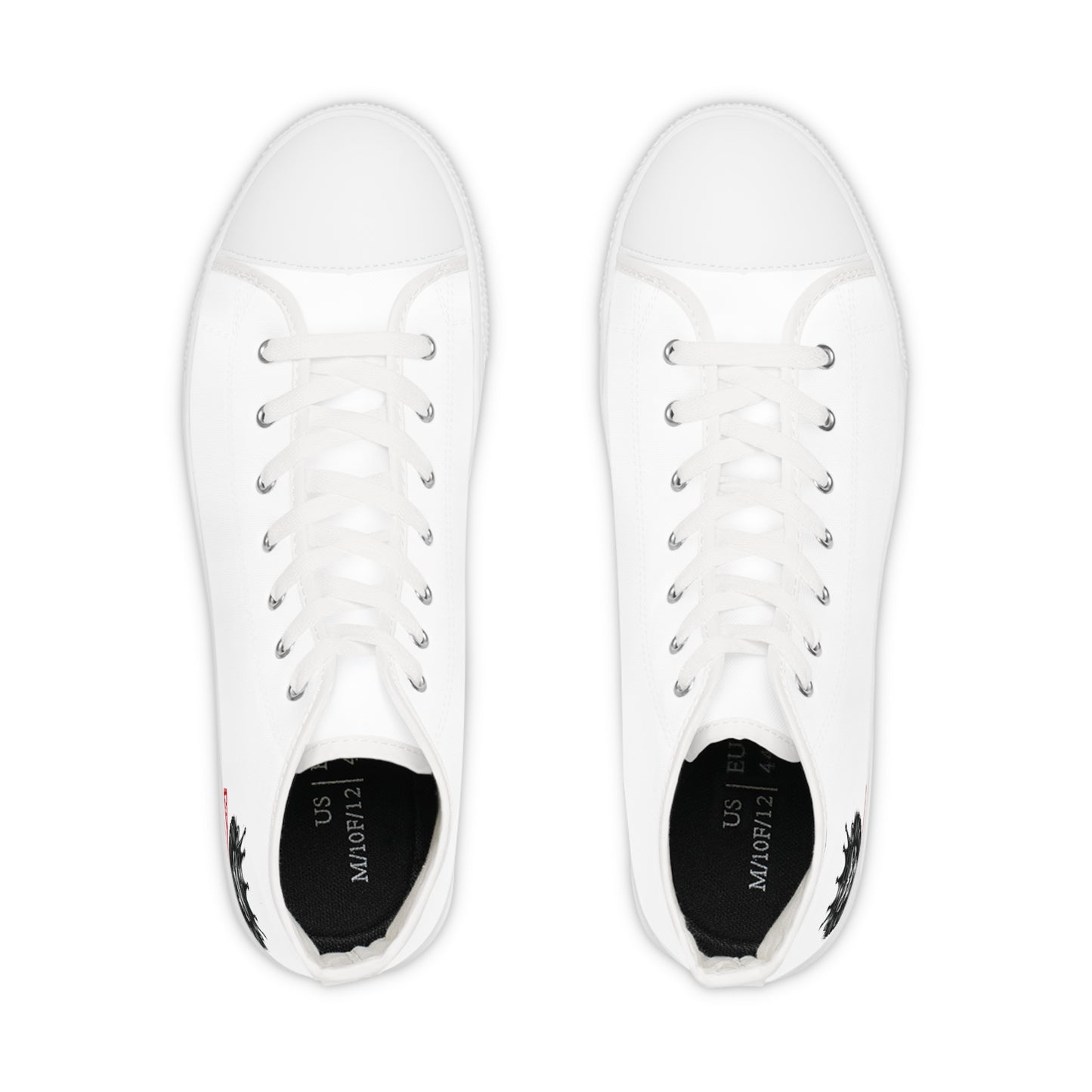 MH High-Top Sneakers for Men, Casual Footwear, Streetwear Shoes, Comfortable Sneakers, Gift for Him, Trendy Athletic Shoes