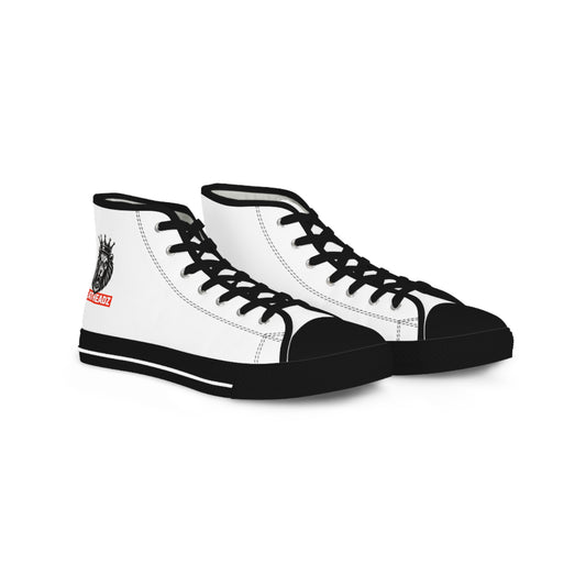 MH High-Top Sneakers for Men, Casual Footwear, Streetwear Shoes, Comfortable Sneakers, Gift for Him, Trendy Athletic Shoes