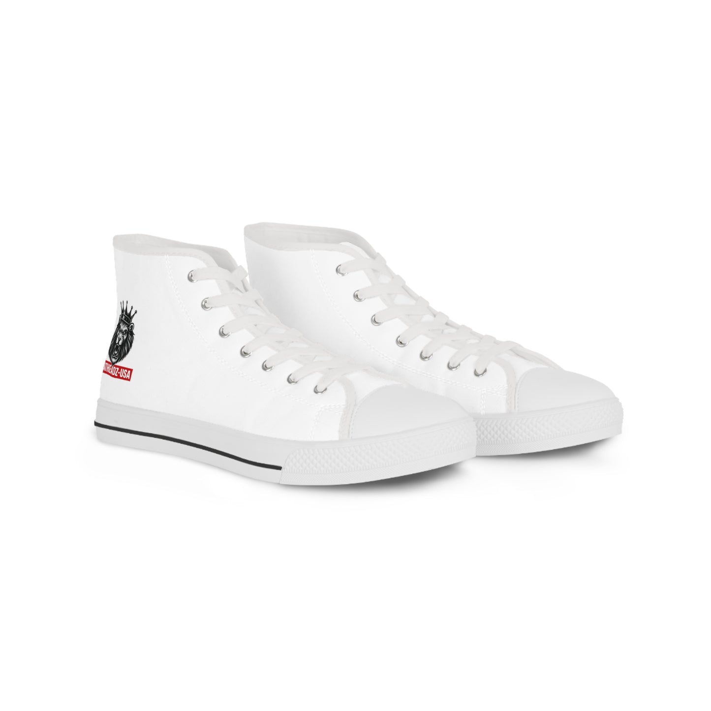 MH High-Top Sneakers for Men, Casual Footwear, Streetwear Shoes, Comfortable Sneakers, Gift for Him, Trendy Athletic Shoes