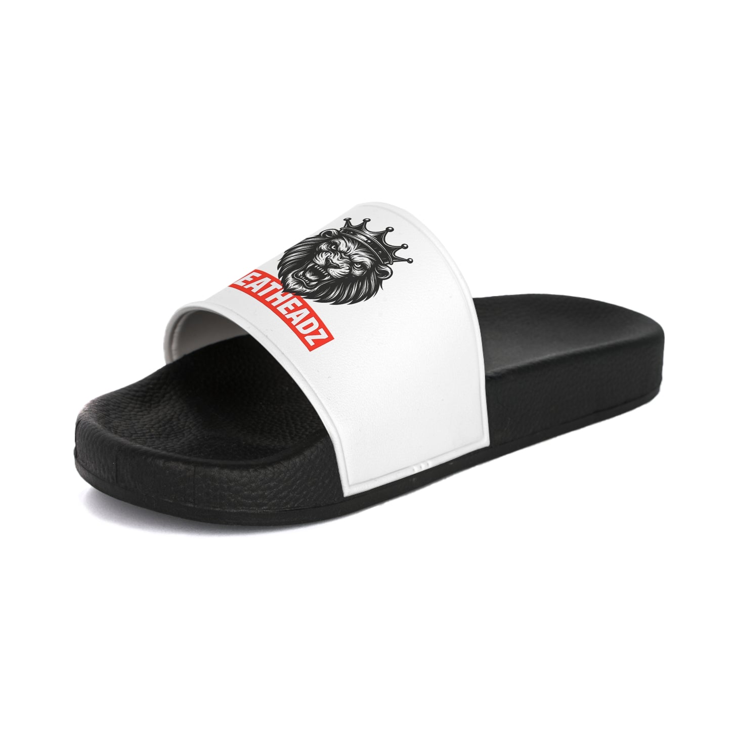 MH Women's Slide Sandals with Bold Lion Design, Comfortable Beachwear, Casual Slides, Summer Footwear, Outdoor Sandals, Trendy Slippers