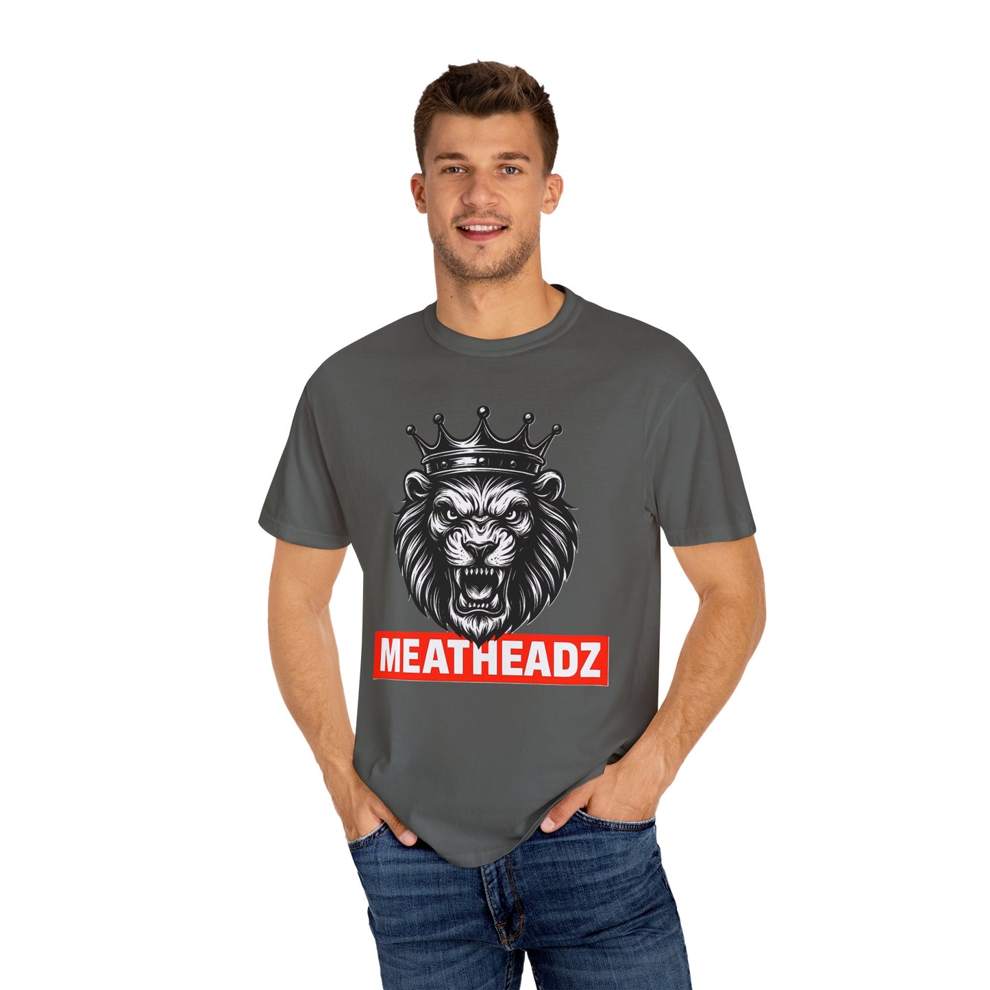 Meatheadz T-Shirt | Bold Lion Graphic Tee | Perfect for Gym Lovers & Casualwear | Unique Gift Idea, Fitness Apparel, [...]