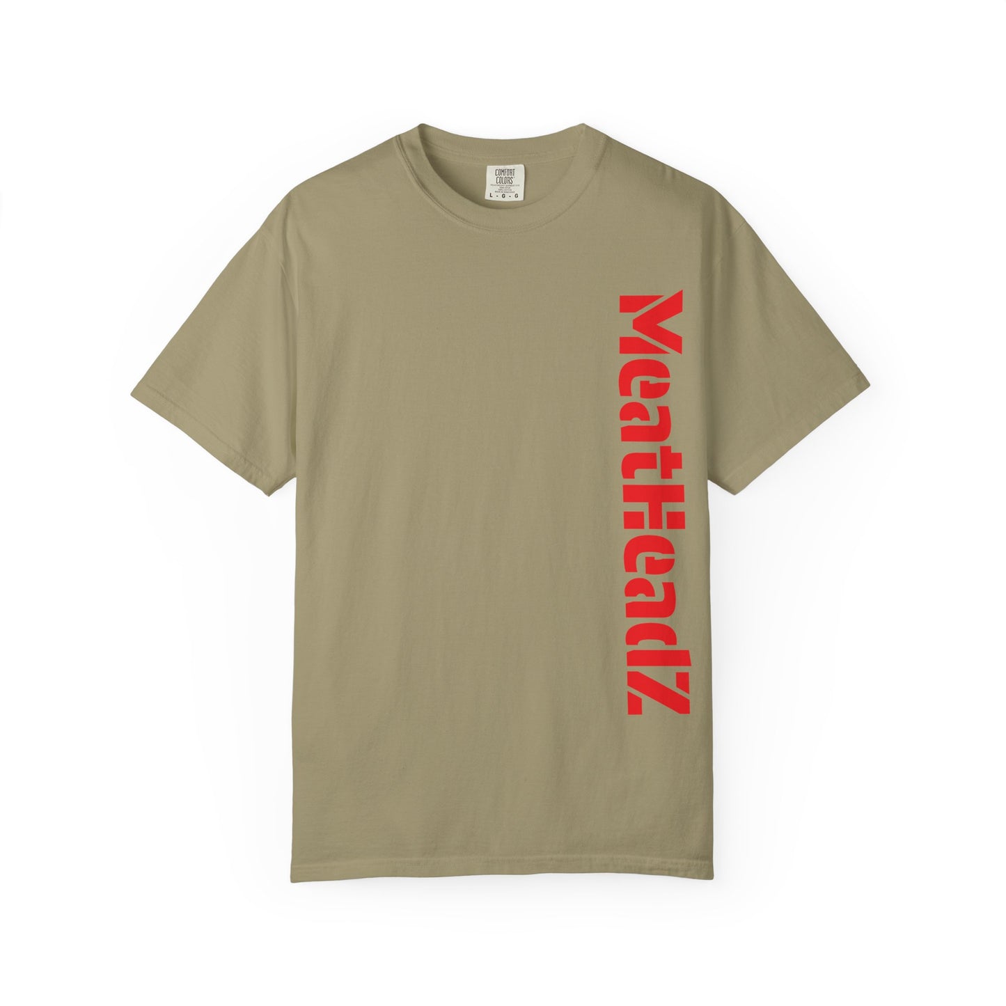 MeatHeadz Garment-Dyed T-Shirt, Casual Wear, Streetwear, Gift for Meat Lovers, Unique Graphic Tee, Comfortable Everyday Shirt