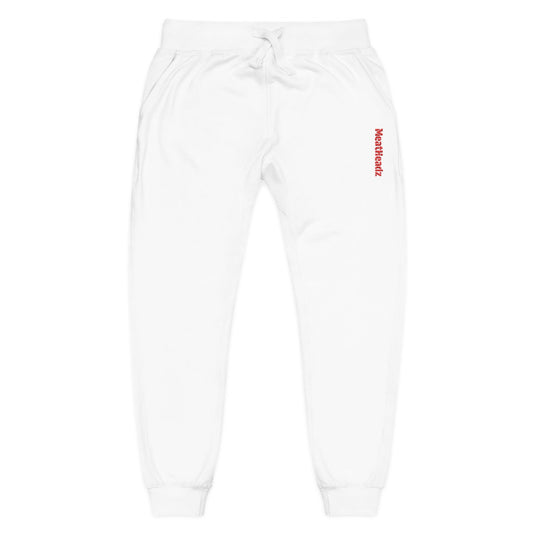 MH Cozy Embroidered Fleece Sweatpants, Stylish Loungewear, Perfect for Relaxing, Gifts for Him and Her, Athleisure Wear, Casual Comfort