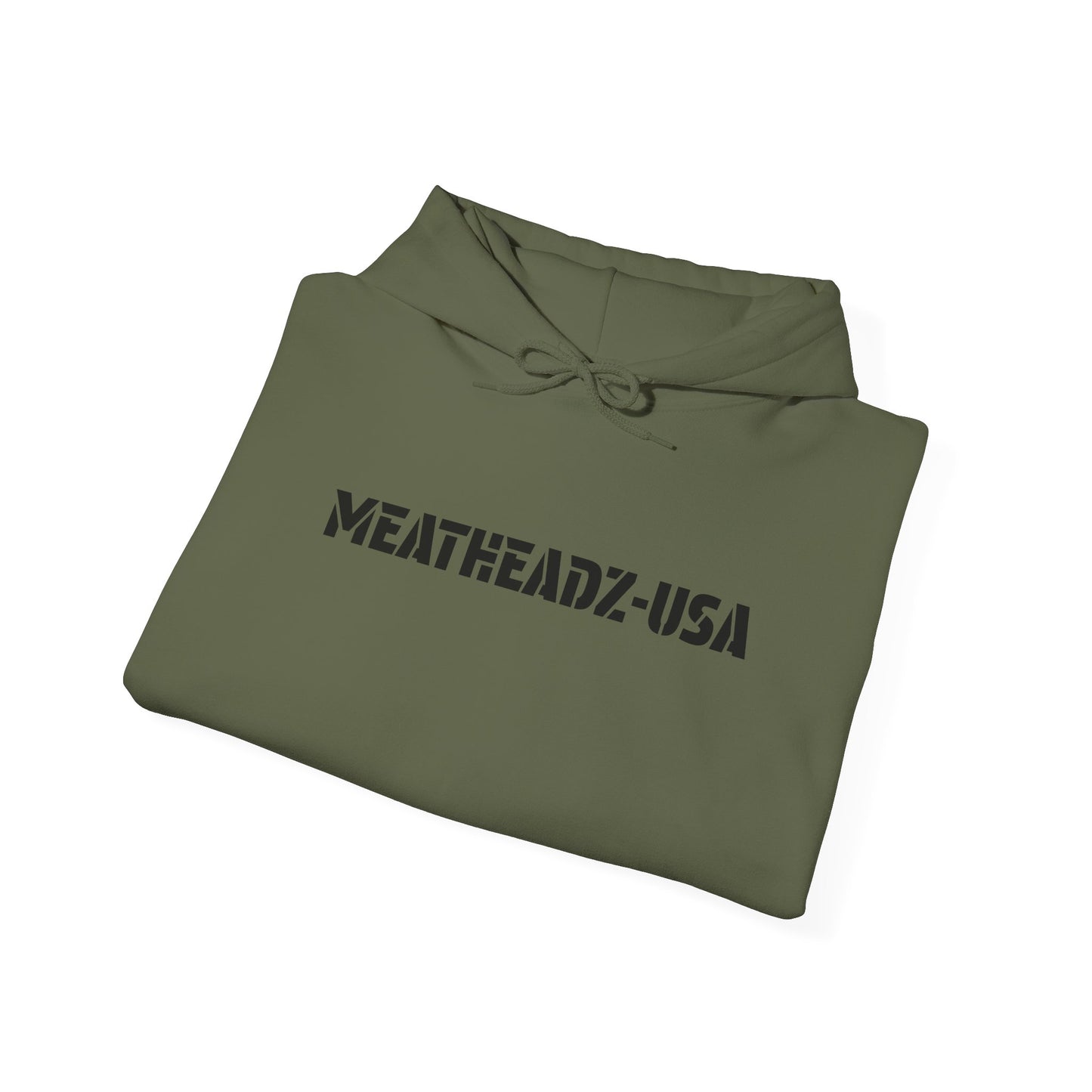 Unisex Hoodie - MeatHeadZ, Cozy Sweatshirt for Gym Lovers, Casual Wear, Gift for Fitness Enthusiasts, Streetwear Style