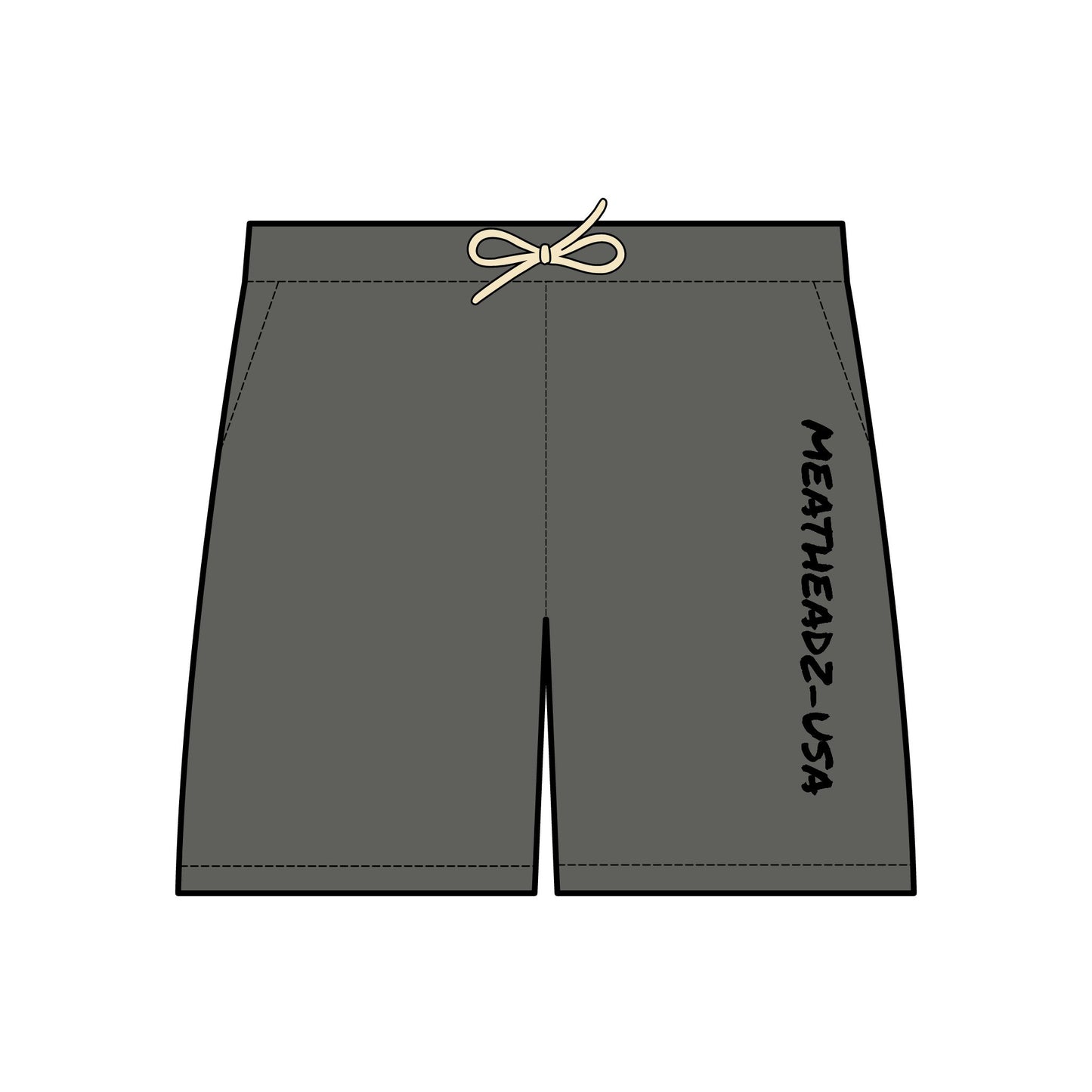 MH Cozy Fleece Sweat Shorts for Relaxed Days, Unisex Lounge Shorts, Summer Apparel, Beachwear, Gift for Him and Her