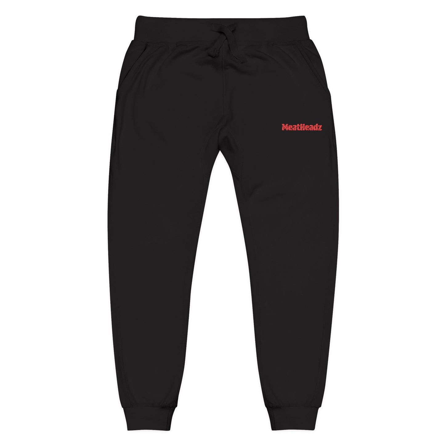 MH Cozy Embroidered Fleece Sweatpants, Stylish Loungewear, Perfect for Relaxing, Gifts for Him and Her, Athleisure Wear, Casual Comfort