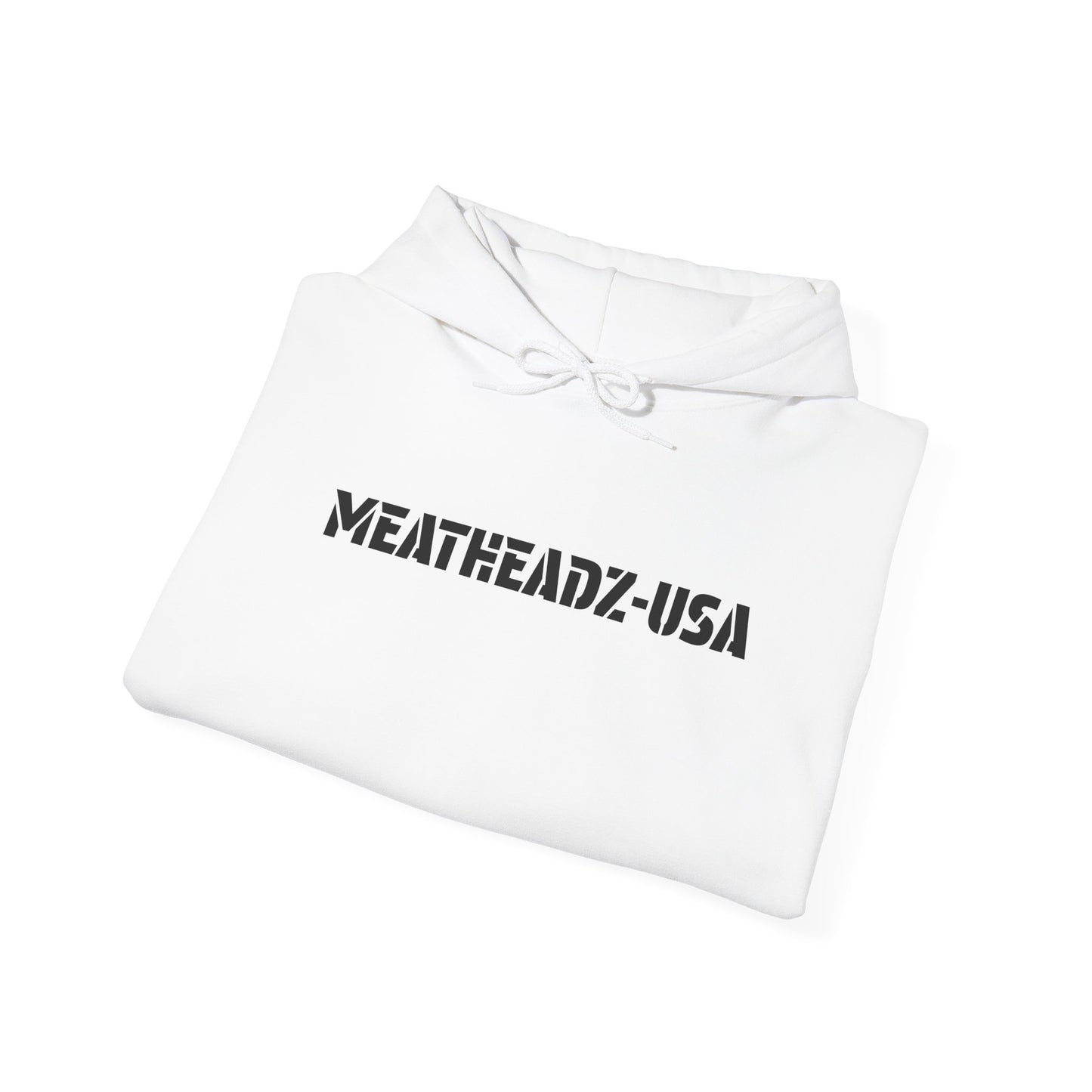 Unisex Hoodie - MeatHeadZ, Cozy Sweatshirt for Gym Lovers, Casual Wear, Gift for Fitness Enthusiasts, Streetwear Style