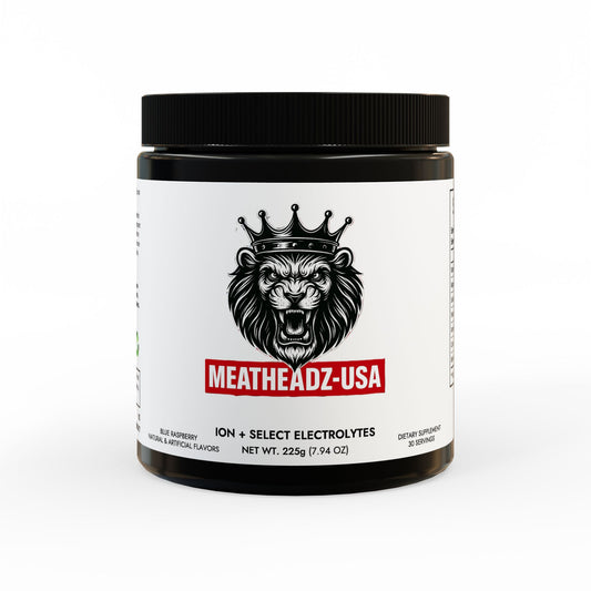 MeathHeadZ ION + Select Electrolyte Supplement (225g, 7.9oz)