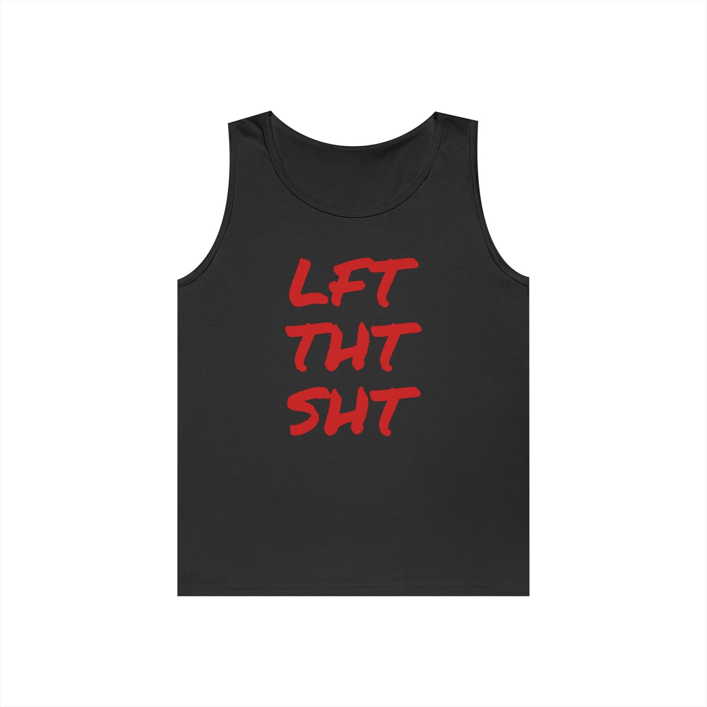 Motivational Fitness Tank Top - Lift That Shit, Gym Wear, Workout Tank, Weightlifting Apparel, Summer Fitness Gear, Meathead Style