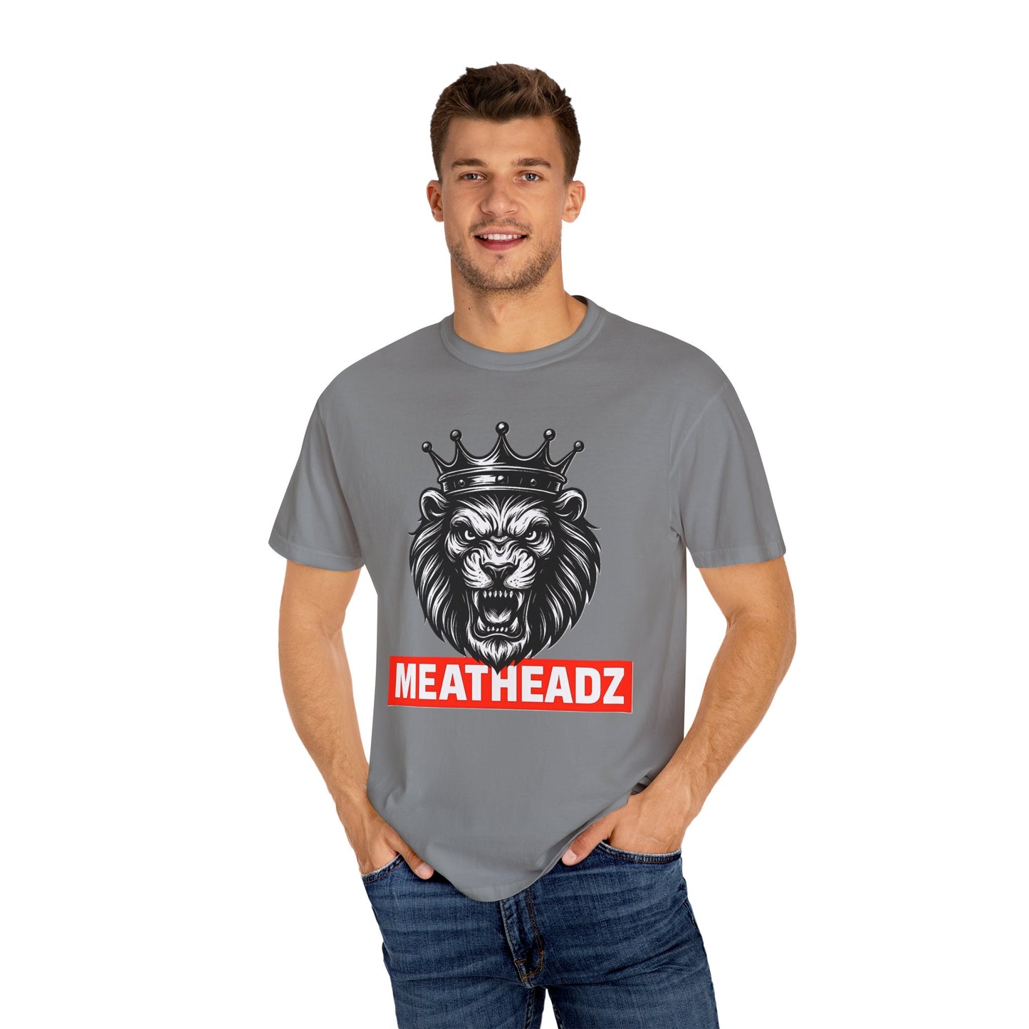 Meatheadz T-Shirt | Bold Lion Graphic Tee | Perfect for Gym Lovers & Casualwear | Unique Gift Idea, Fitness Apparel, [...]
