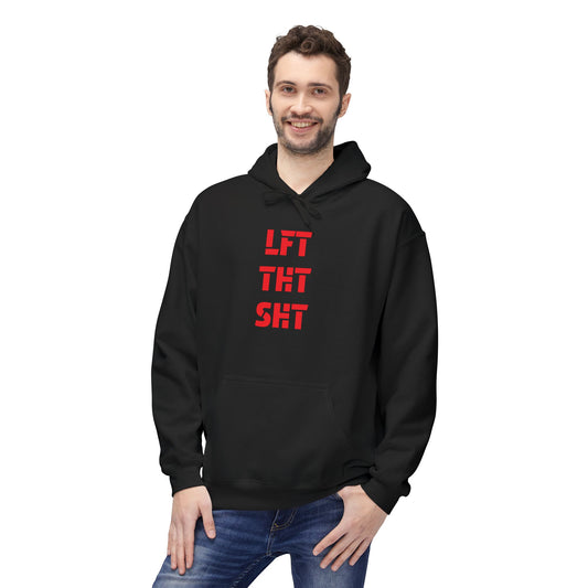 "MH" Motivational Fitness Hoodie for Gym Lovers, Lift That Shit Hoodie, Unisex Workout Sweatshirt, Fitness Apparel, Weightlifting Gift, [...]