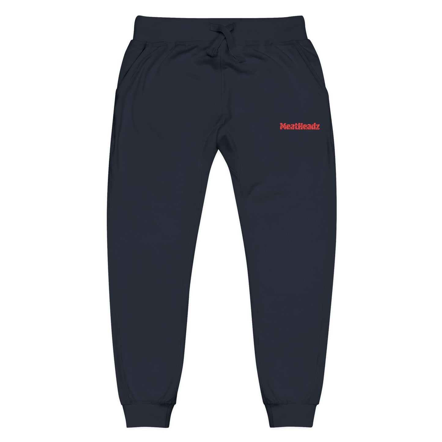 MH Cozy Embroidered Fleece Sweatpants, Stylish Loungewear, Perfect for Relaxing, Gifts for Him and Her, Athleisure Wear, Casual Comfort