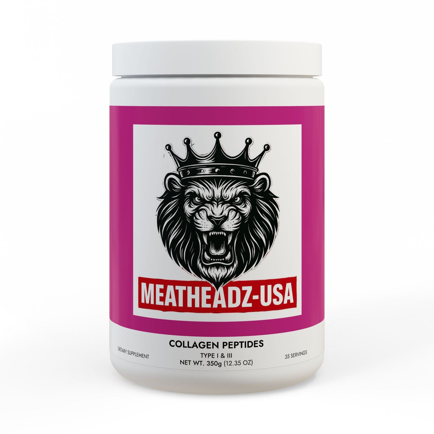 Collagen Peptides Type I & III Supplement (350g, 12.3oz)