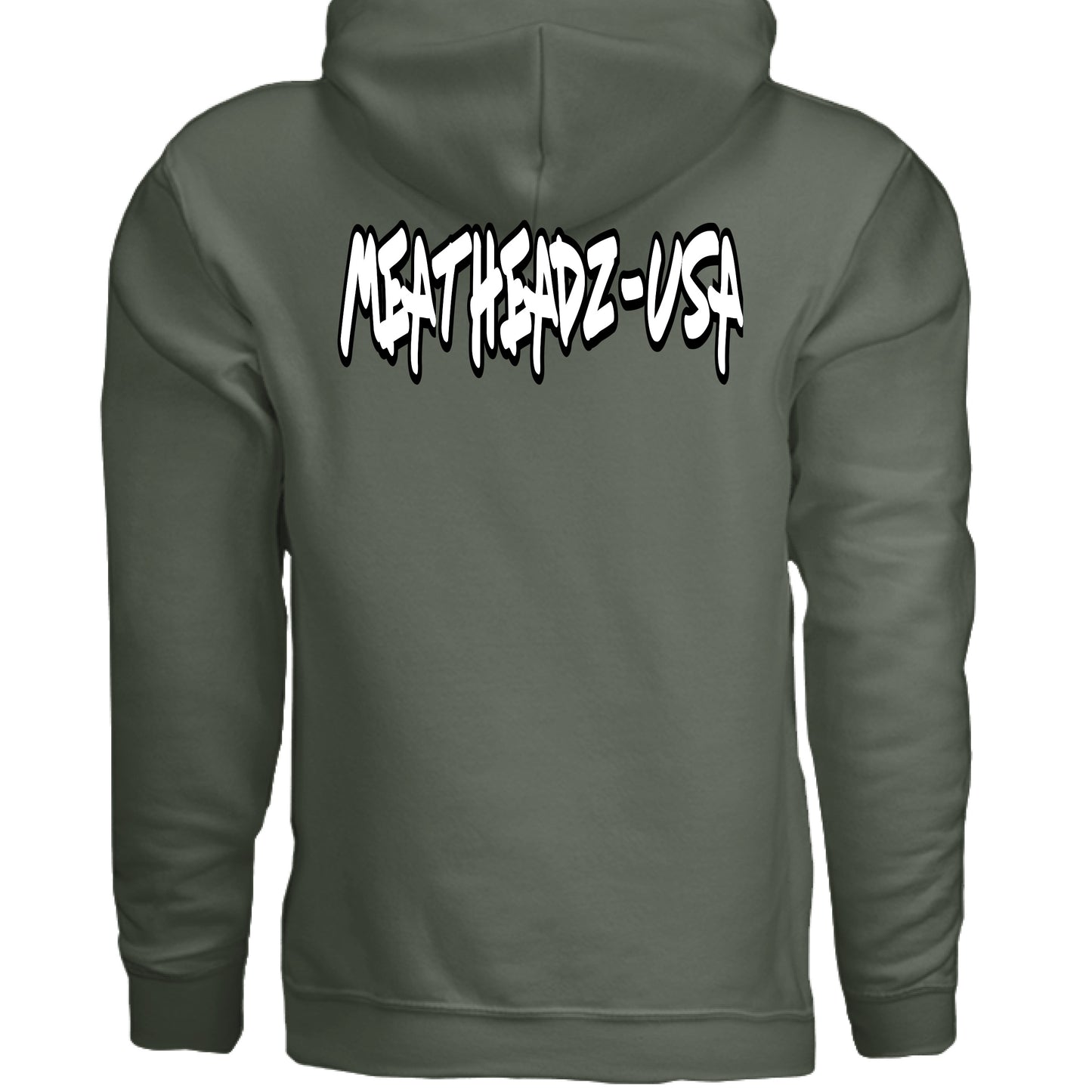 MILITARY GREEN - BACK