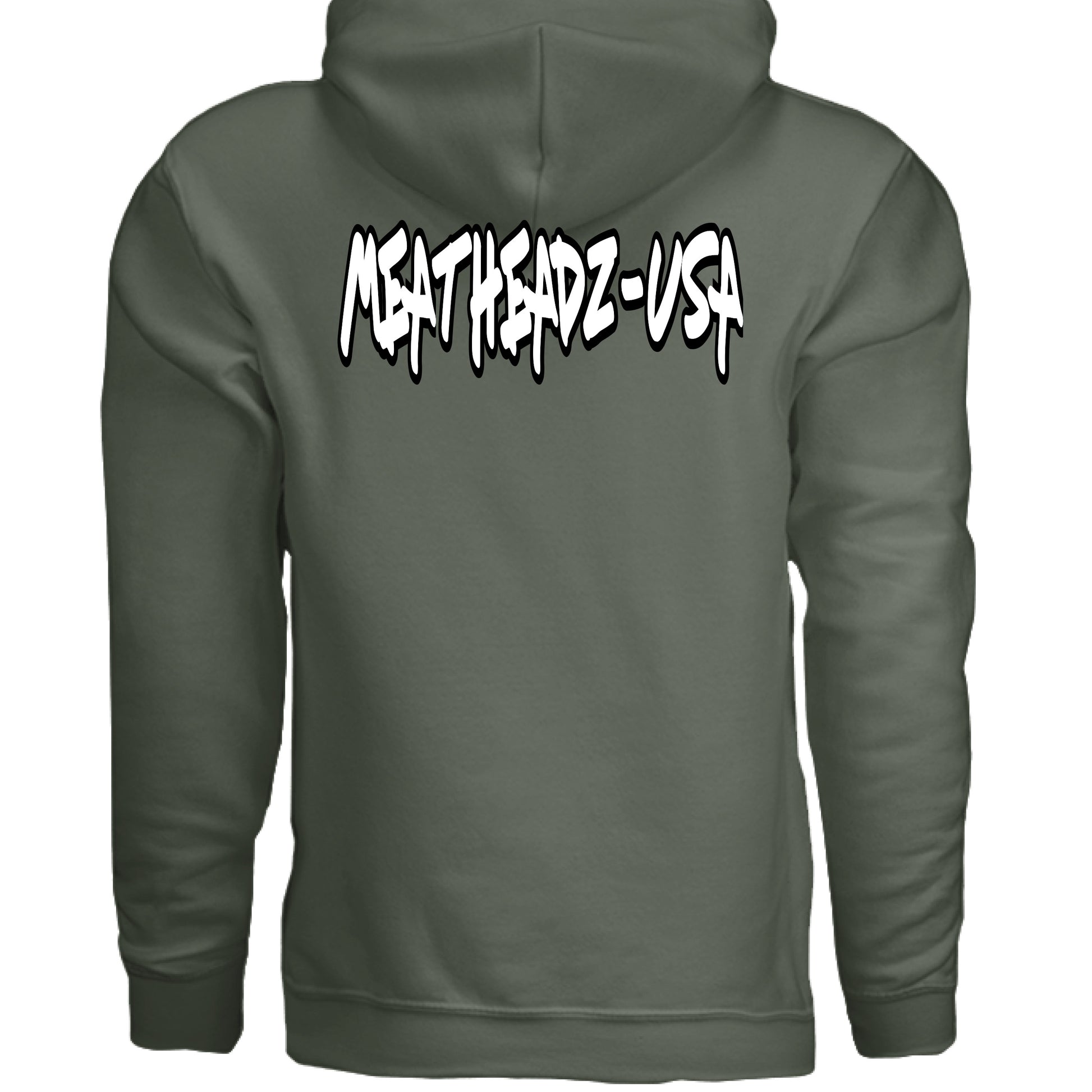 MILITARY GREEN - BACK