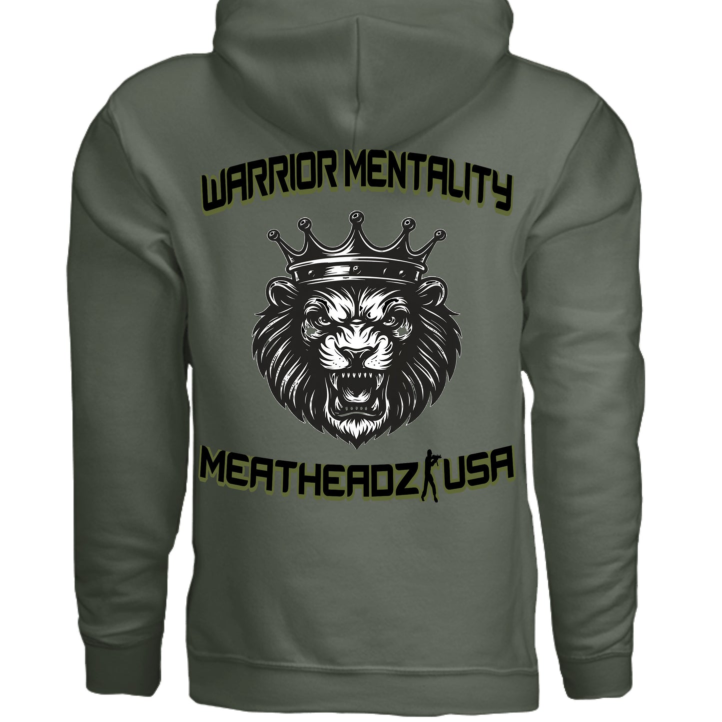 MILITARY GREEN - BACK